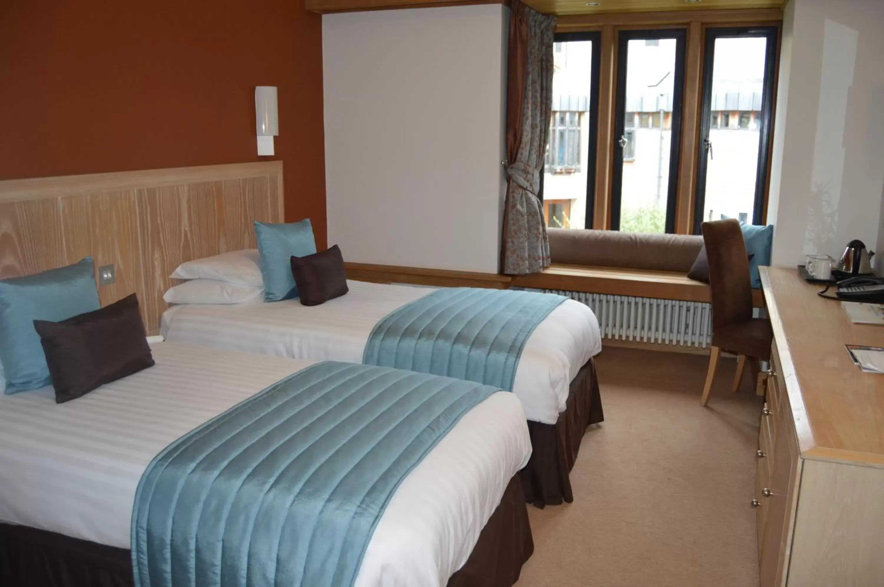 Bedroom, Bed in Canterbury Cathedral Lodge