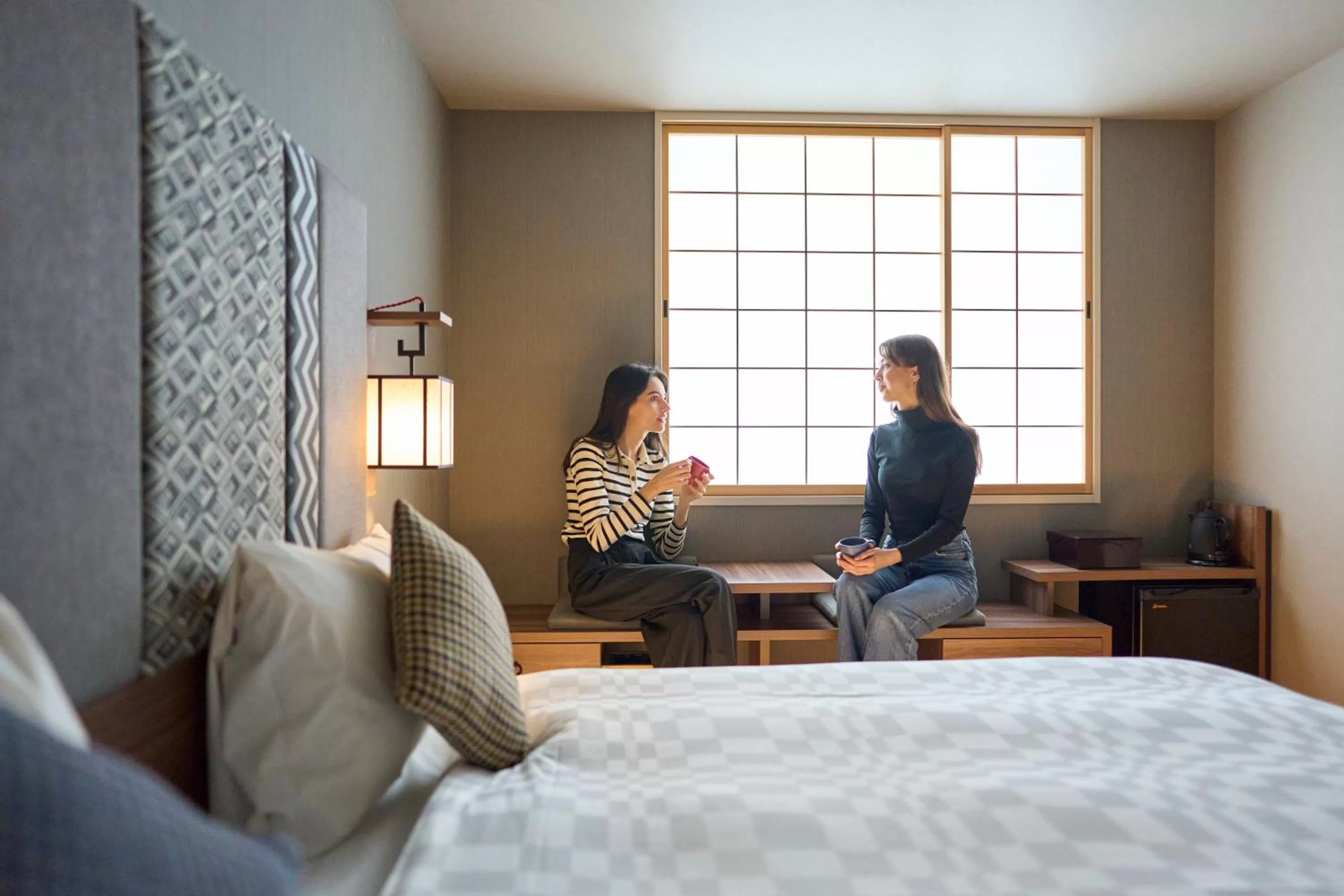 Photo of the whole room, Bed in Hotel Resol Kyoto Shijo Muromachi