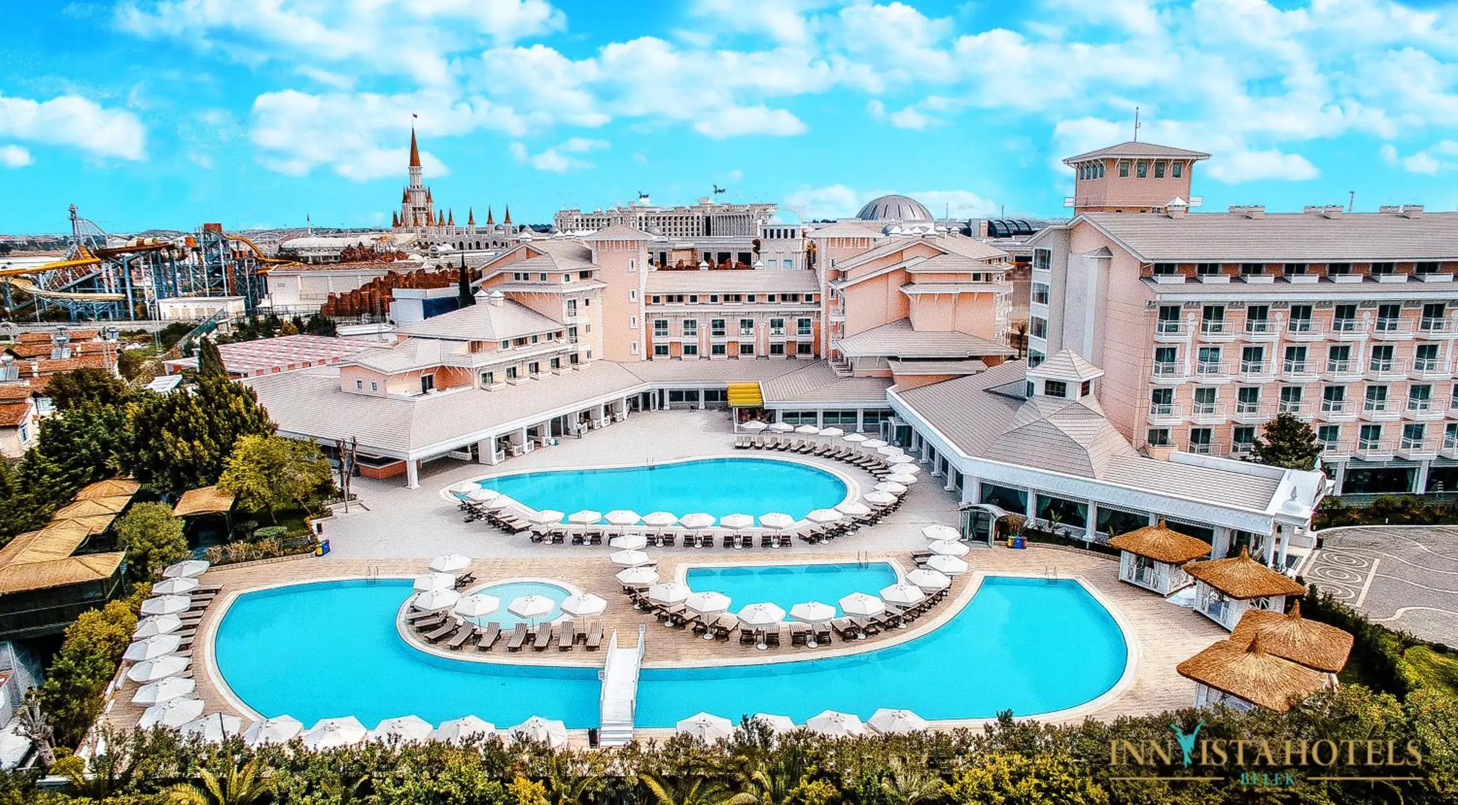 Bird's eye view, Pool View in Innvista Hotels Belek