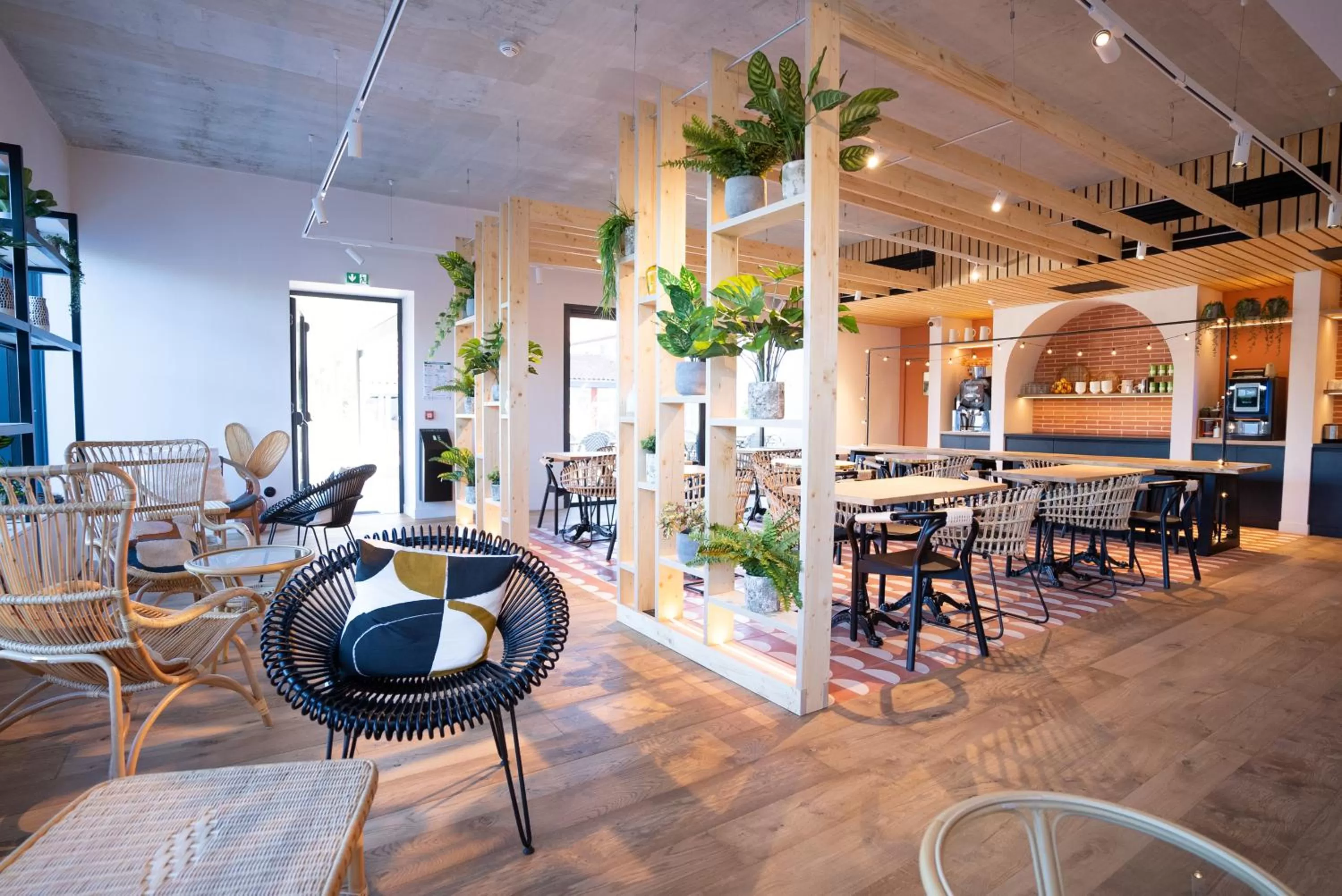Seating area in ibis Styles Montauban