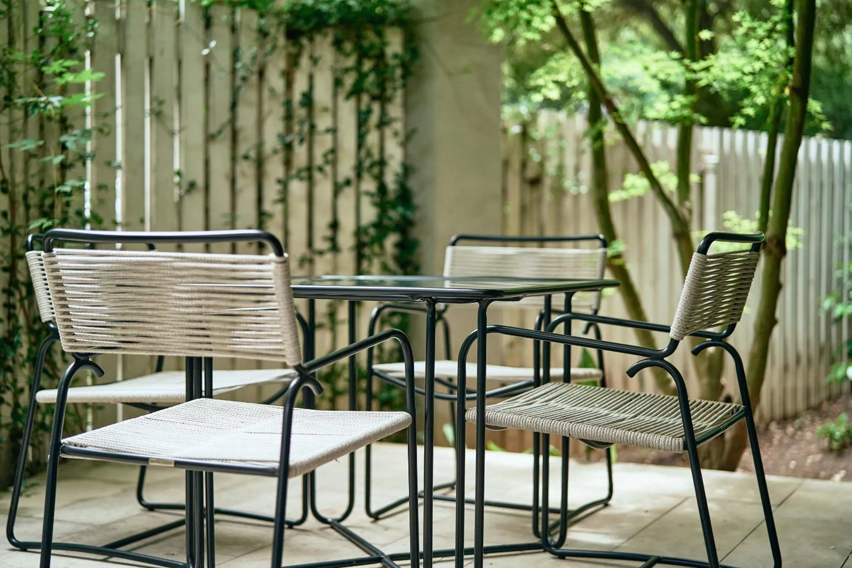 Garden view in Hotel Saint Cecilia