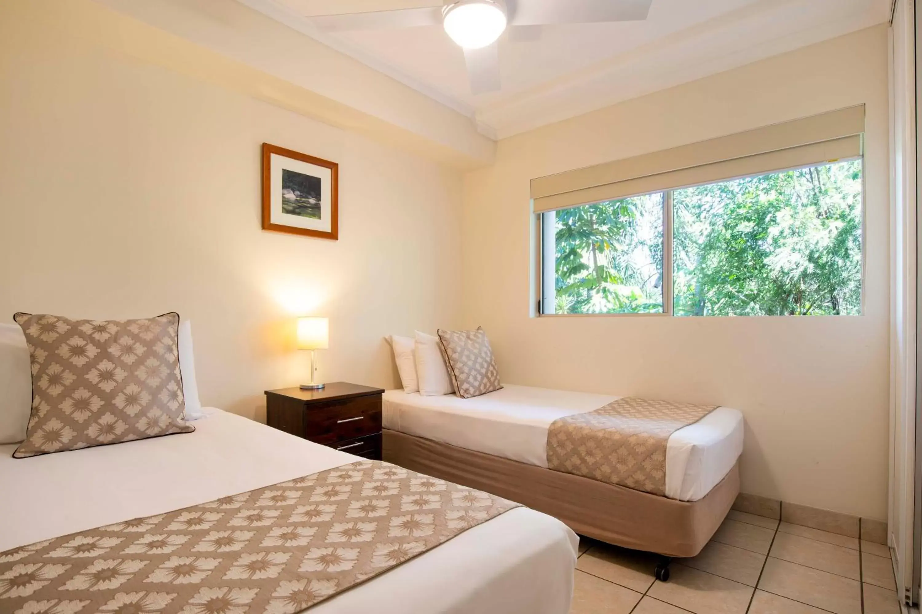 Bed in Port Douglas Sands Resort