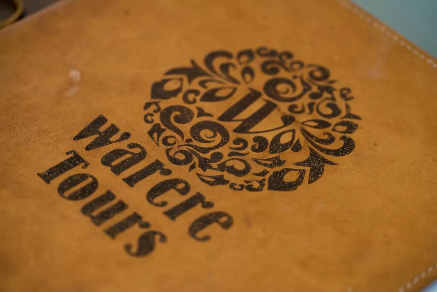 Text overlay in Warere Beach