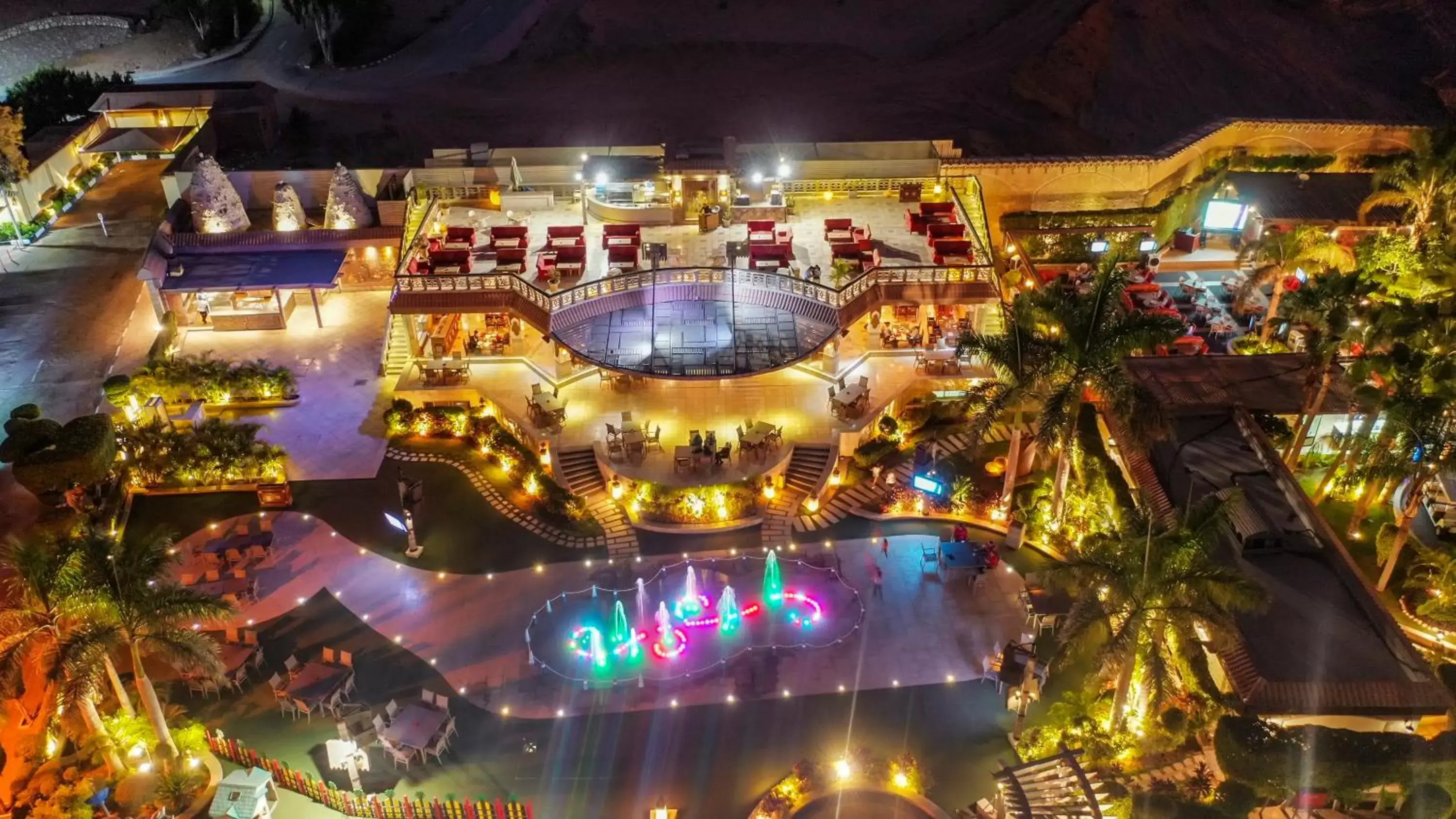 Bird's eye view, Pool View in Al Masa Hotel