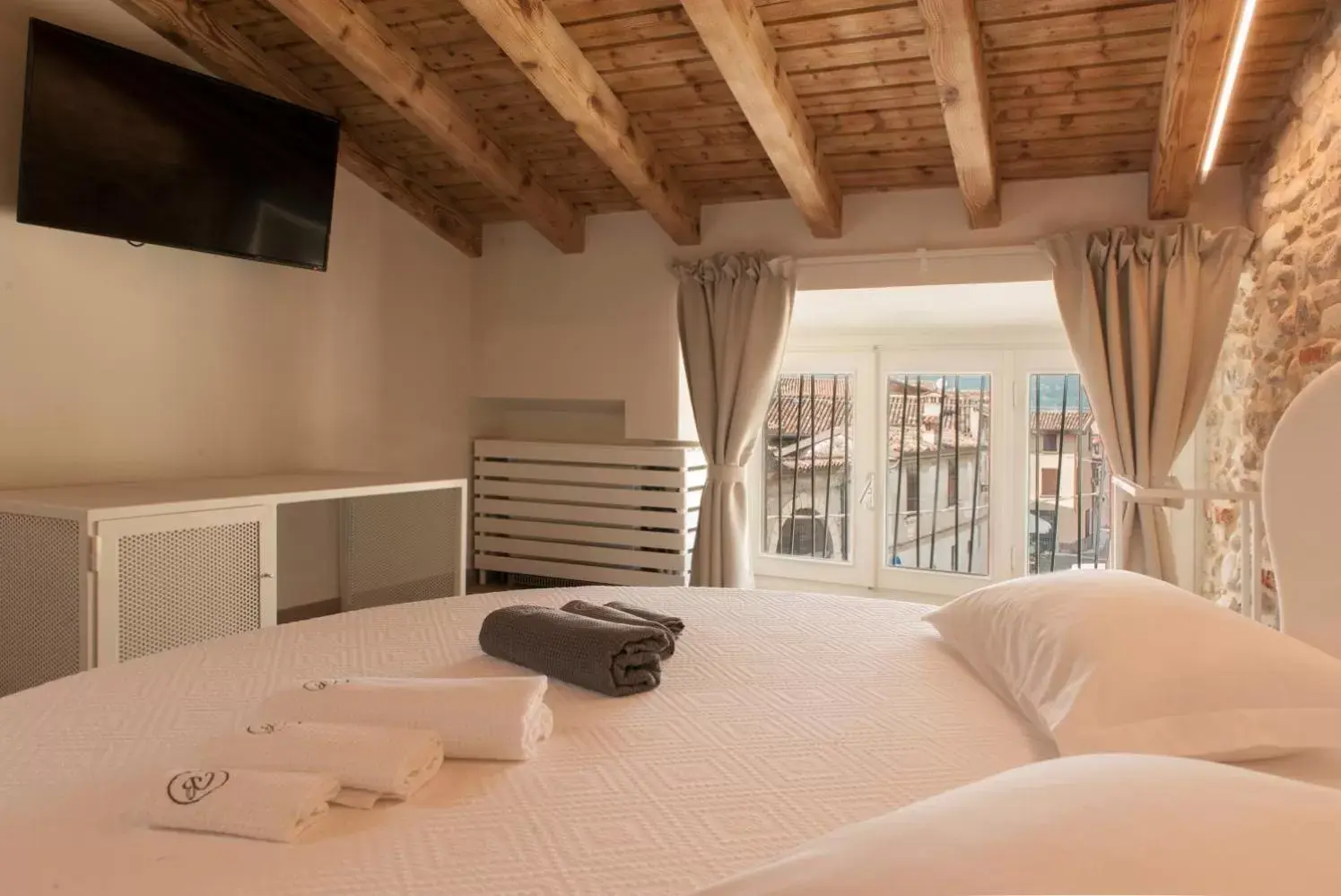 Bed in B&B La Bellavita del Garda Luxury