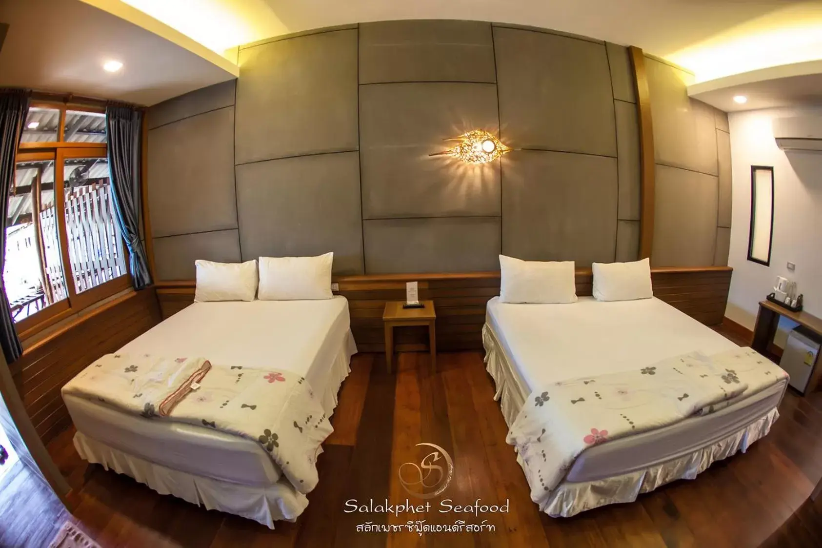 Bed in Salakphet Resort