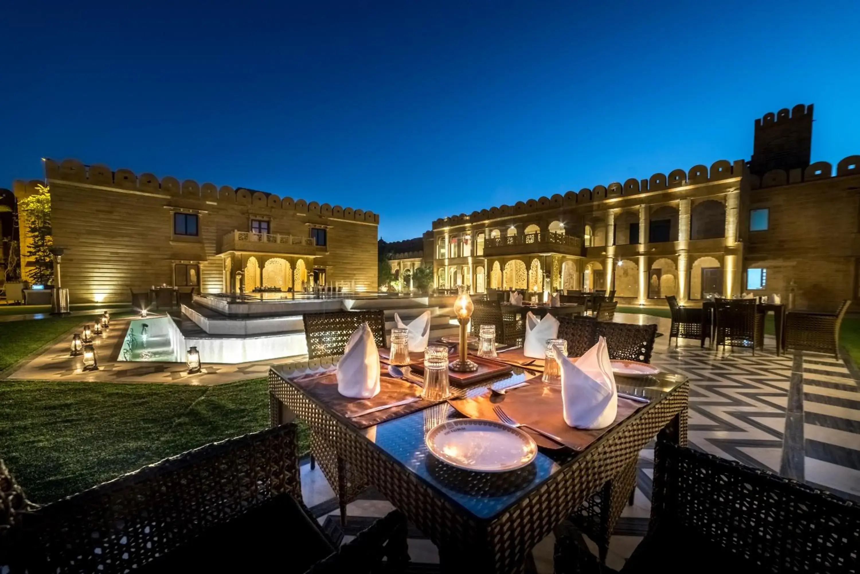 Patio in Fort Rajwada