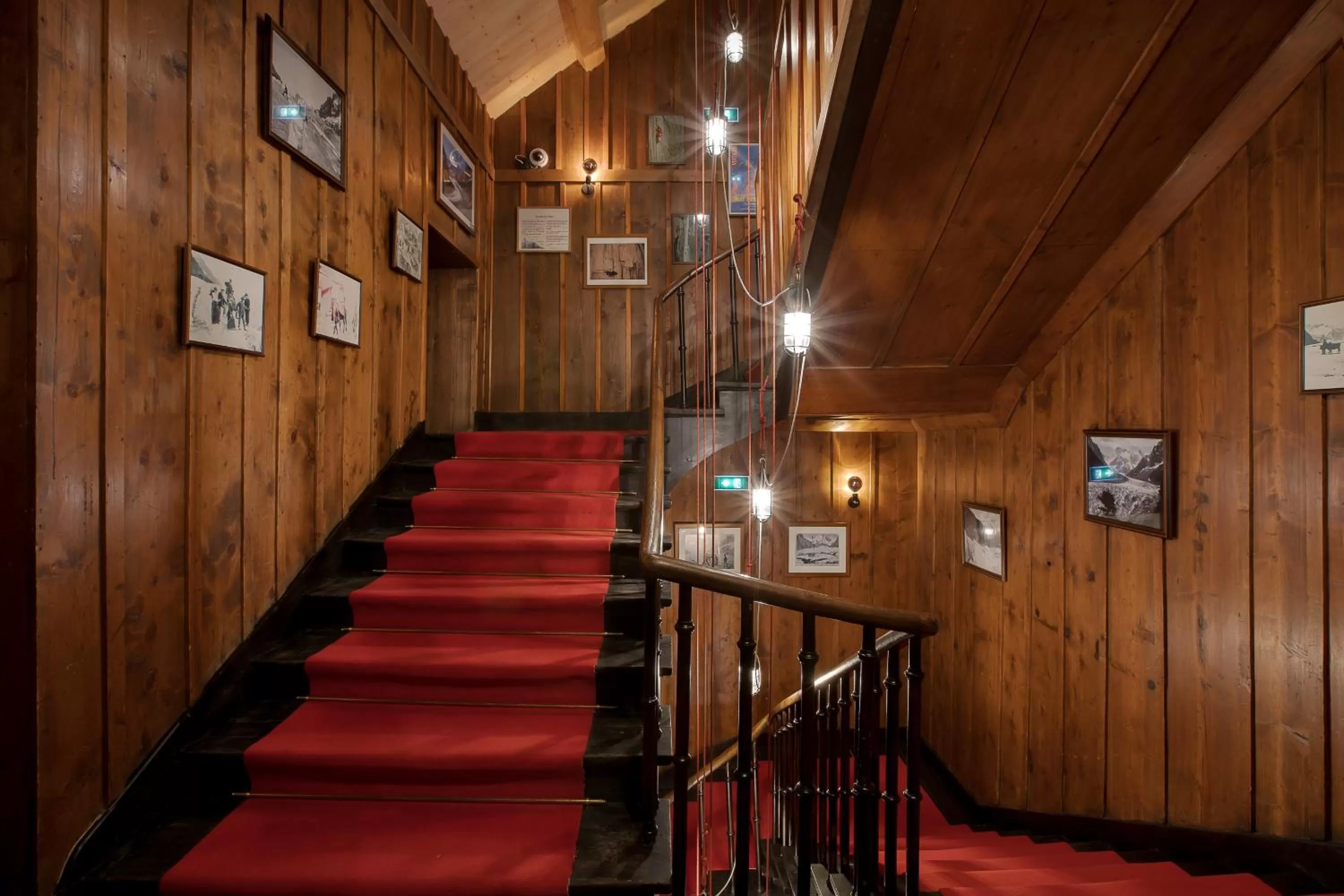 Lobby or reception in Refuge du Montenvers