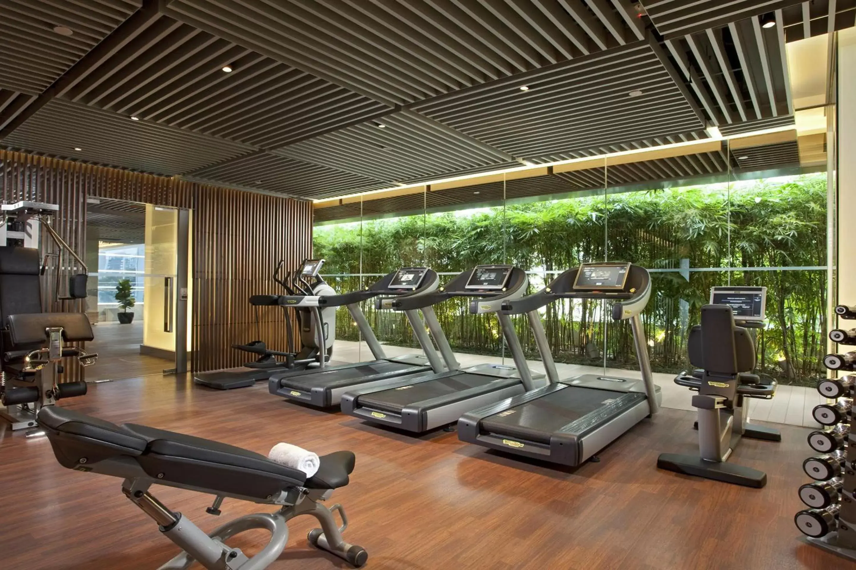 Fitness centre/facilities in Oasia Hotel Novena, Singapore by Far East Hospitality Fitness centre/facilities in Oasia Hotel Novena, Singapore by Far East Hospitality