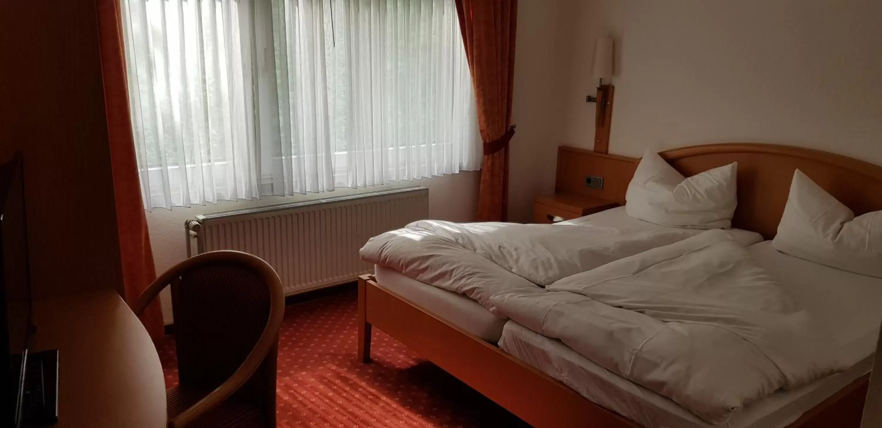 Bed in Berghof Hotel