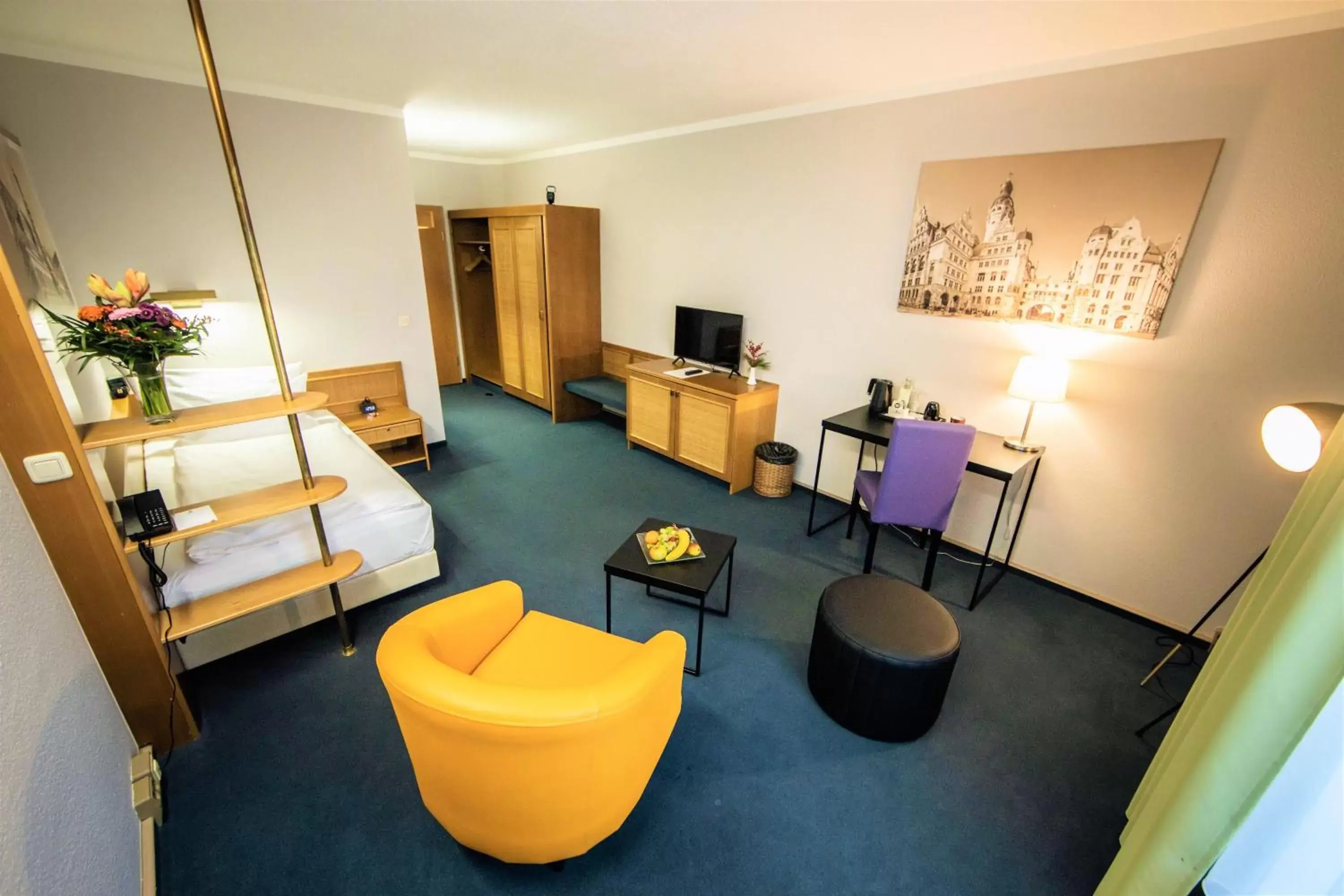 Bedroom, Seating Area in Best Western Parkhotel Brehna-Halle
