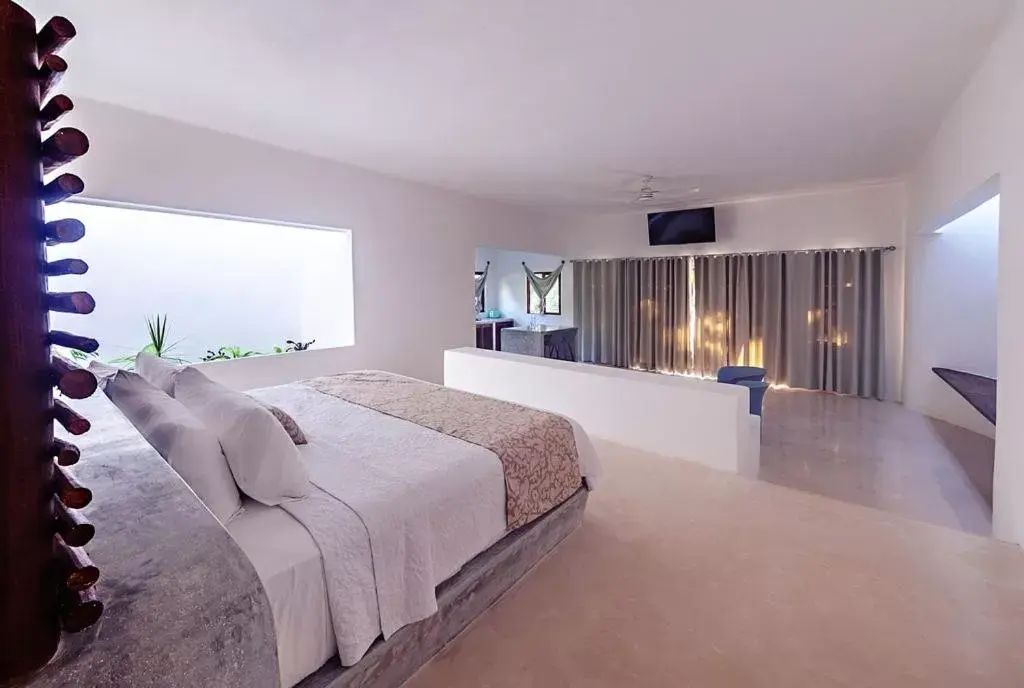 TV and multimedia, Bed in Mi Kasa Tu Kasa Bacalar TV and multimedia, Bed in Mi Kasa Tu Kasa Bacalar