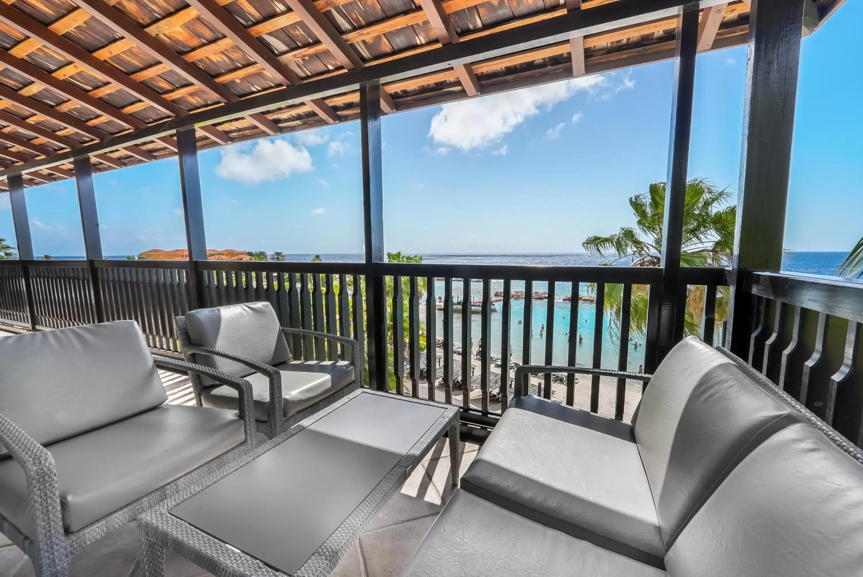 Balcony/Terrace in LionsDive Beach Resort