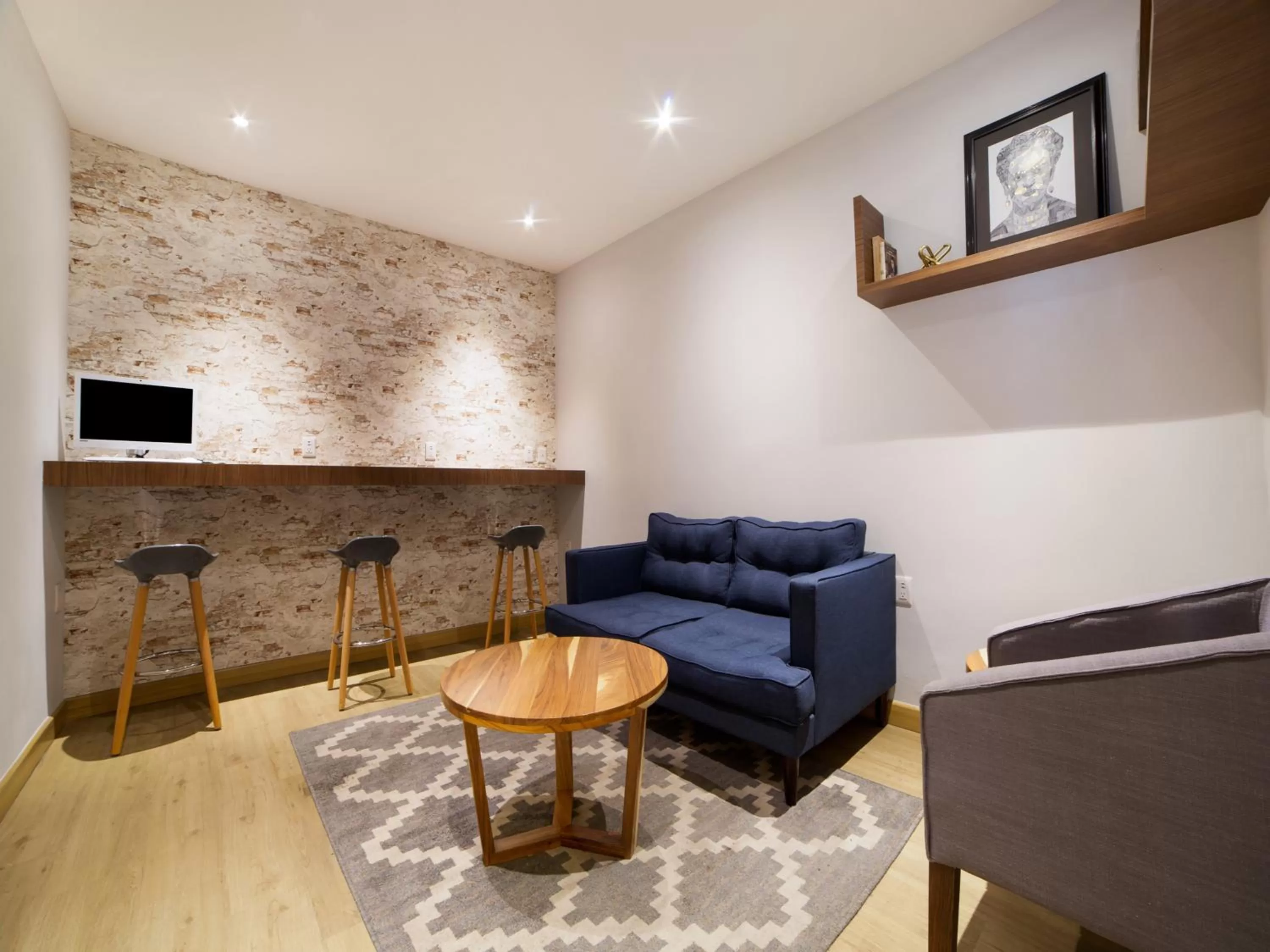 Lobby or reception in Hotel Monarca