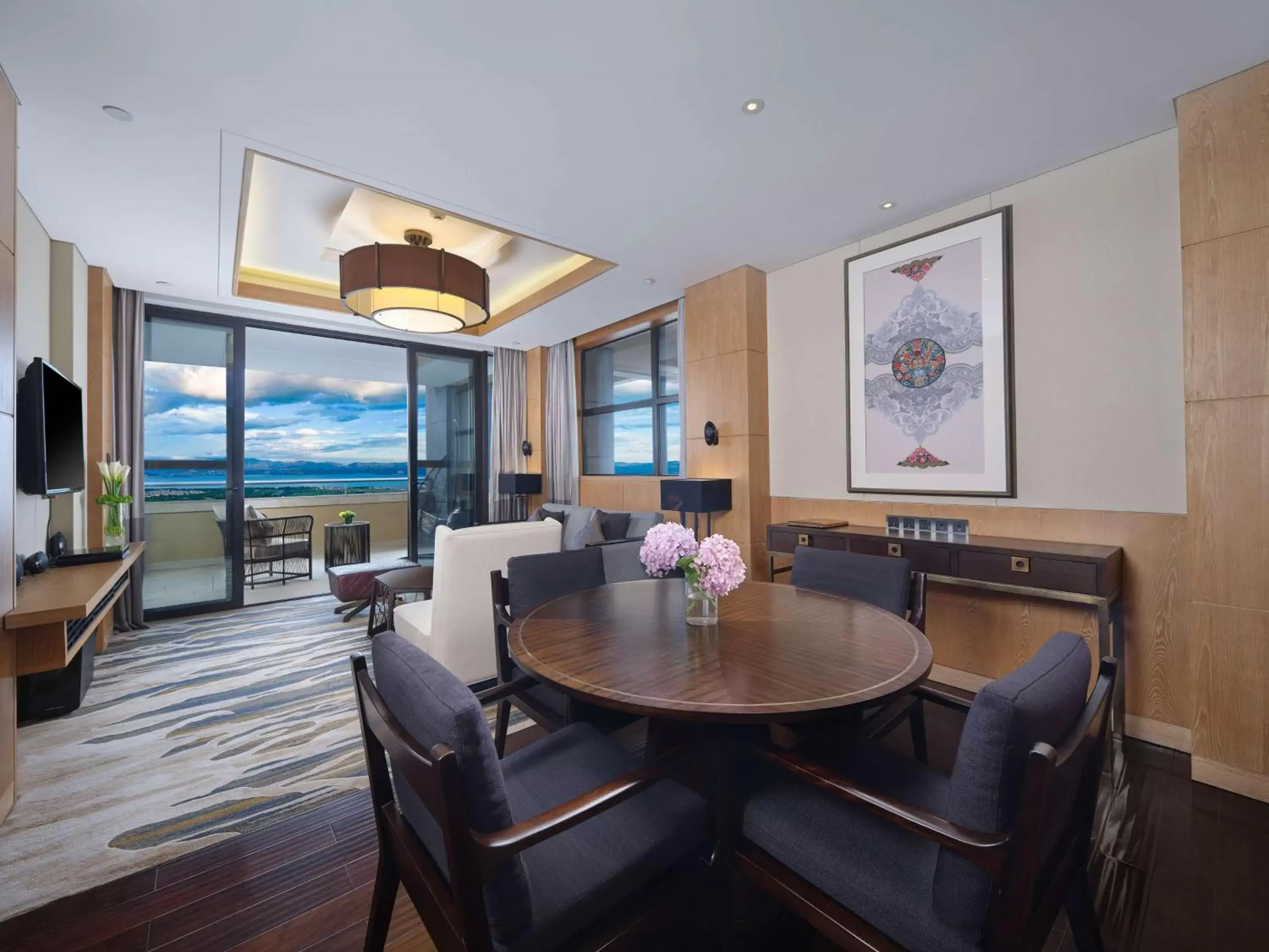Living room in Hilton Dali Resort & Spa