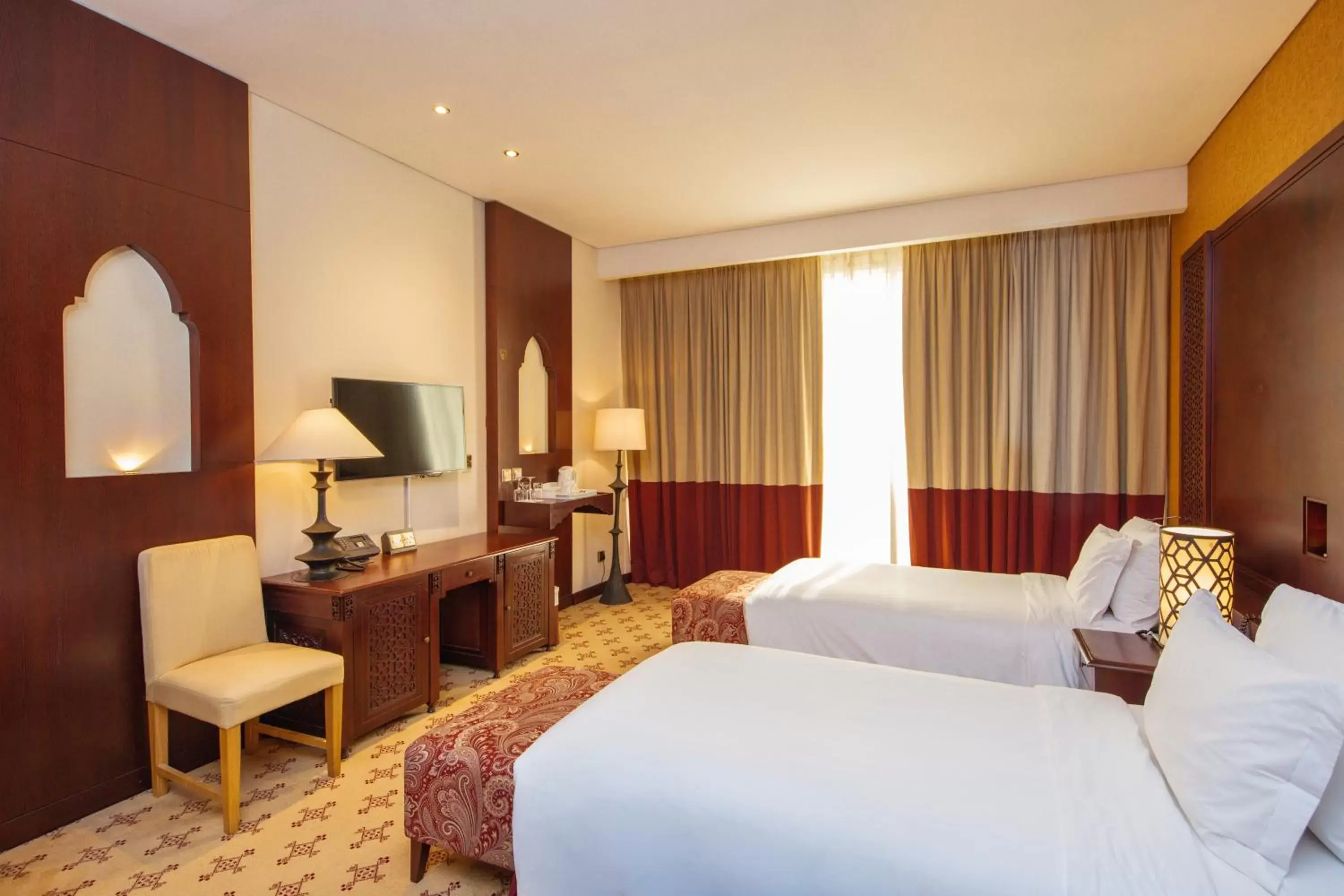 Bed in Radisson Blu Hotel, Doha