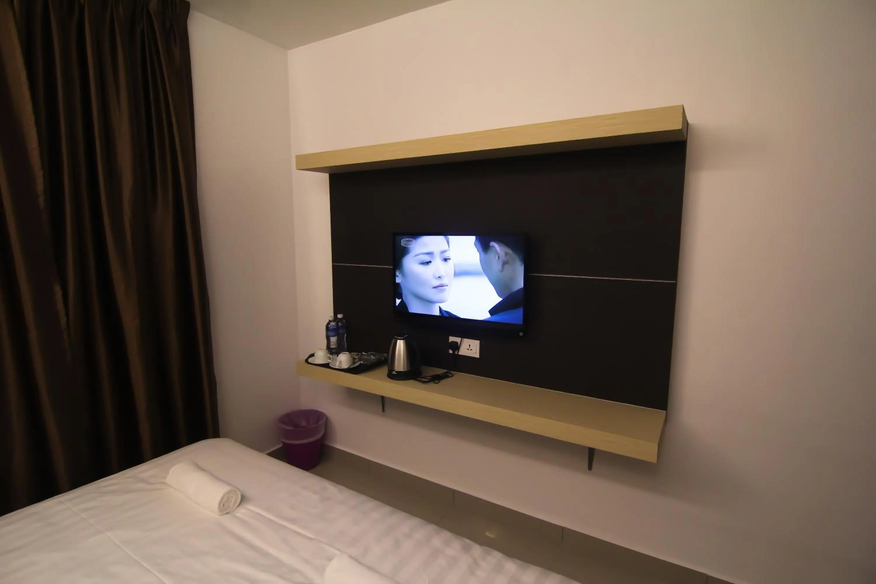 TV and multimedia, Bed in Uptown Hotel Seremban