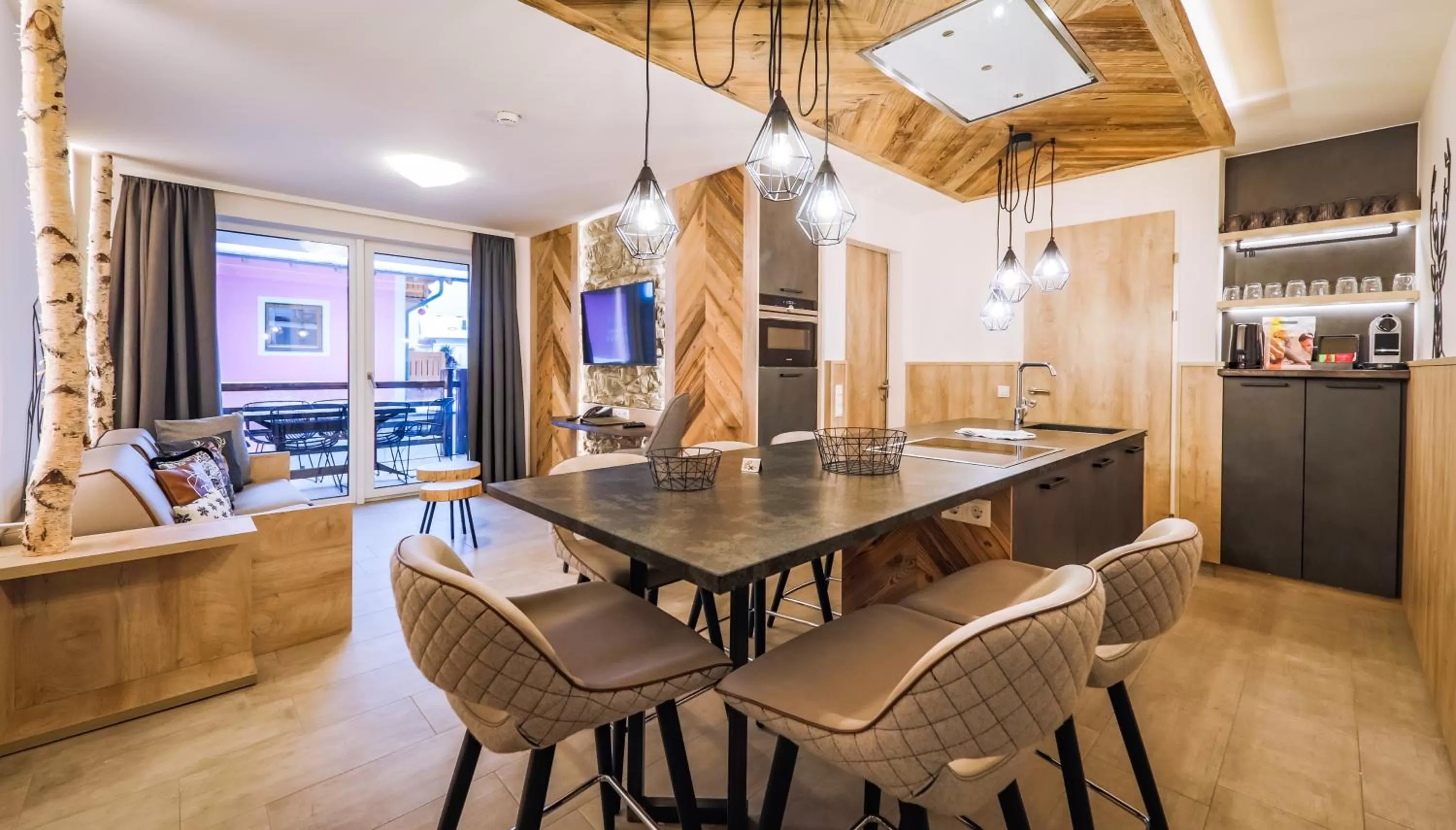 Kitchen or kitchenette in 24 by AvenidA - Mountain Hotel