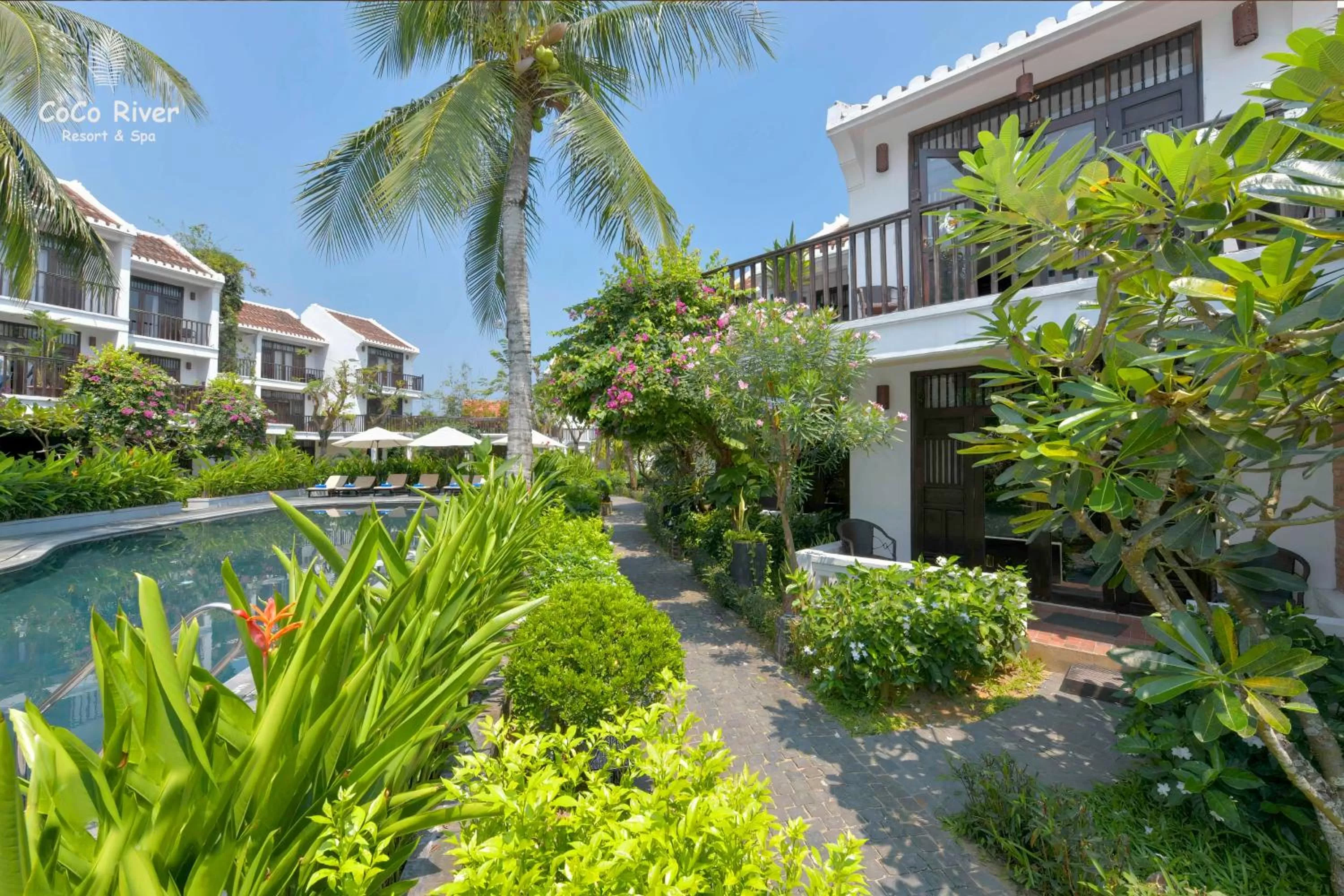 Property building in Hoi An Coco River Resort & Spa