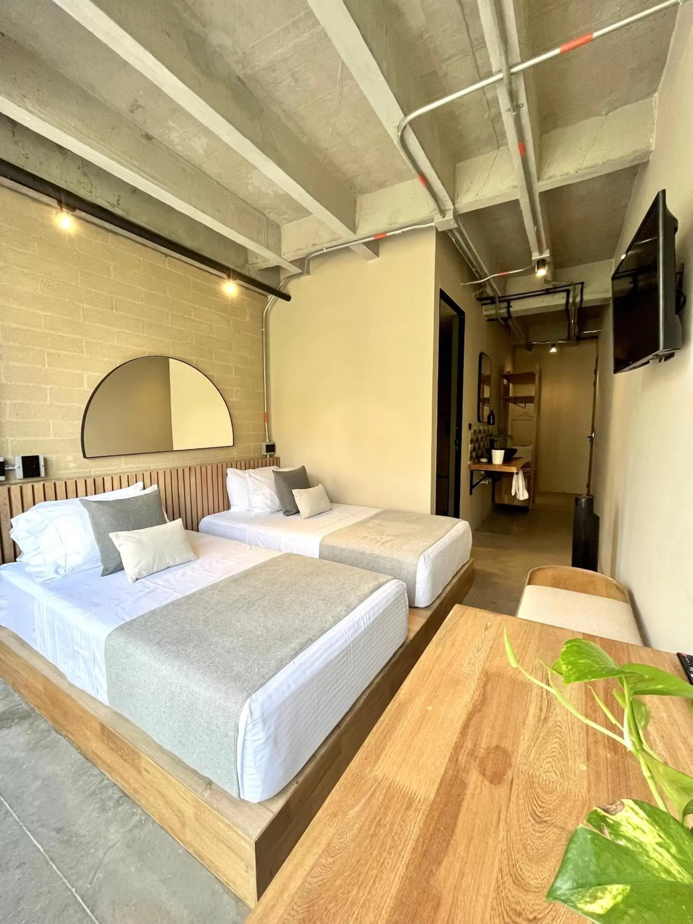 Bed in Beminimal Hotel Bed in Beminimal Hotel