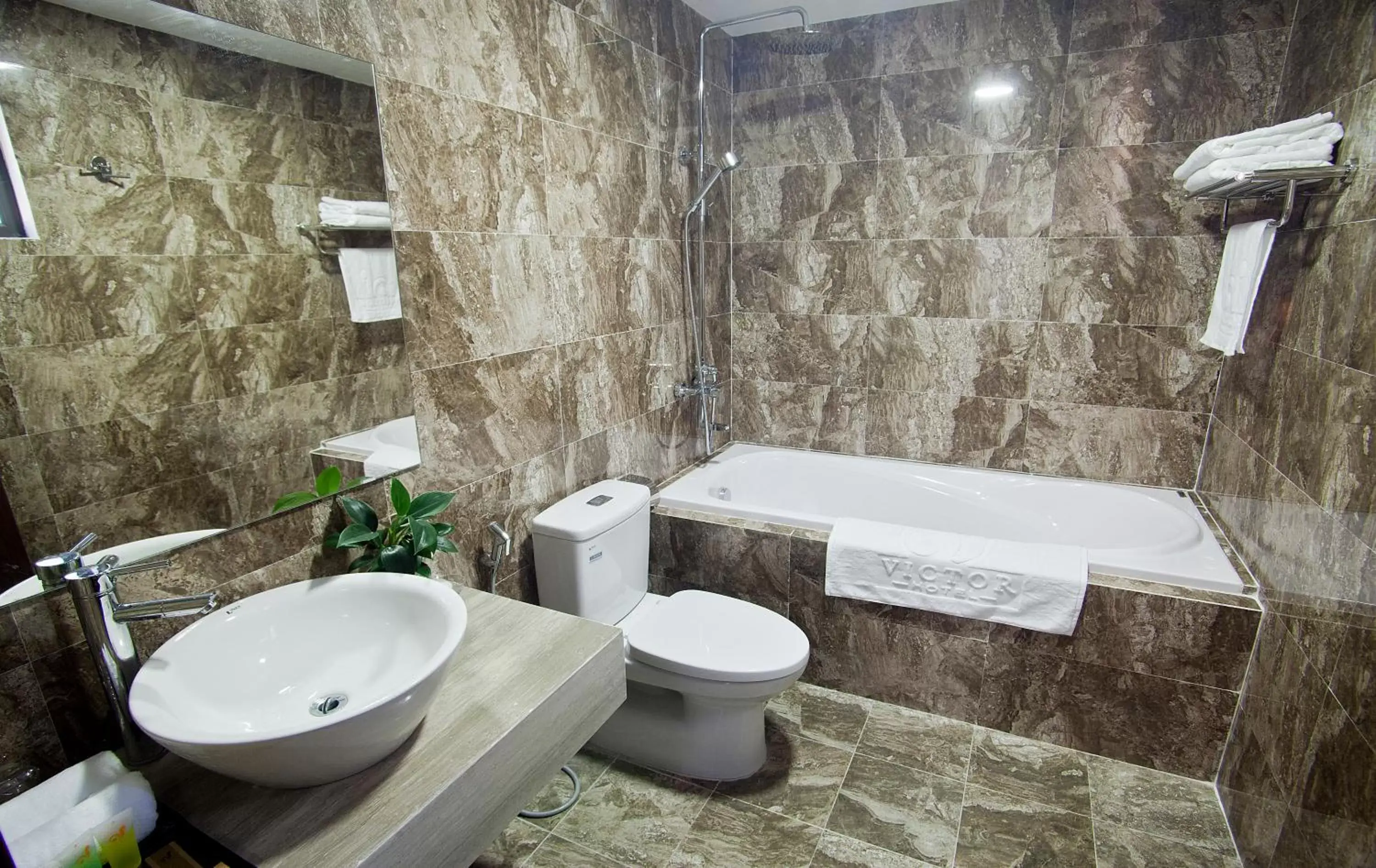 Shower, Bathroom in Victor Hanoi Hotel