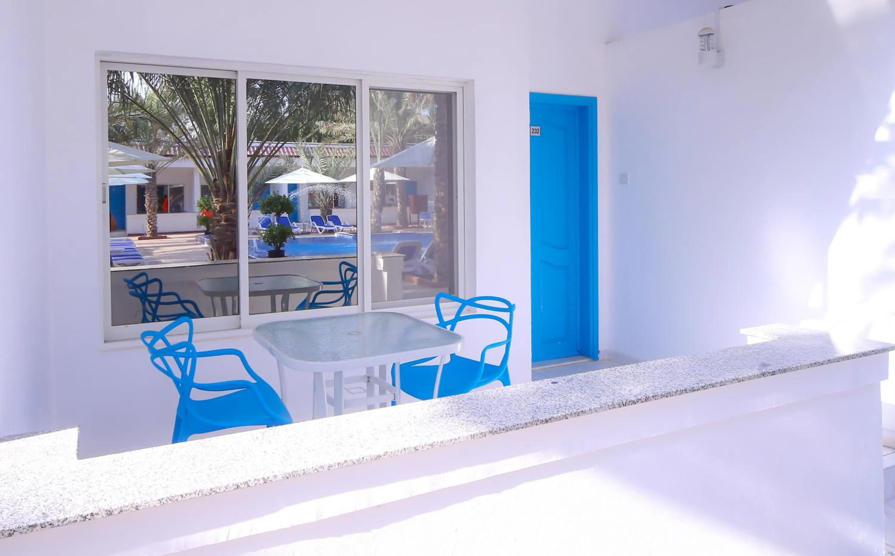 Patio in Fujairah Hotel & Resort