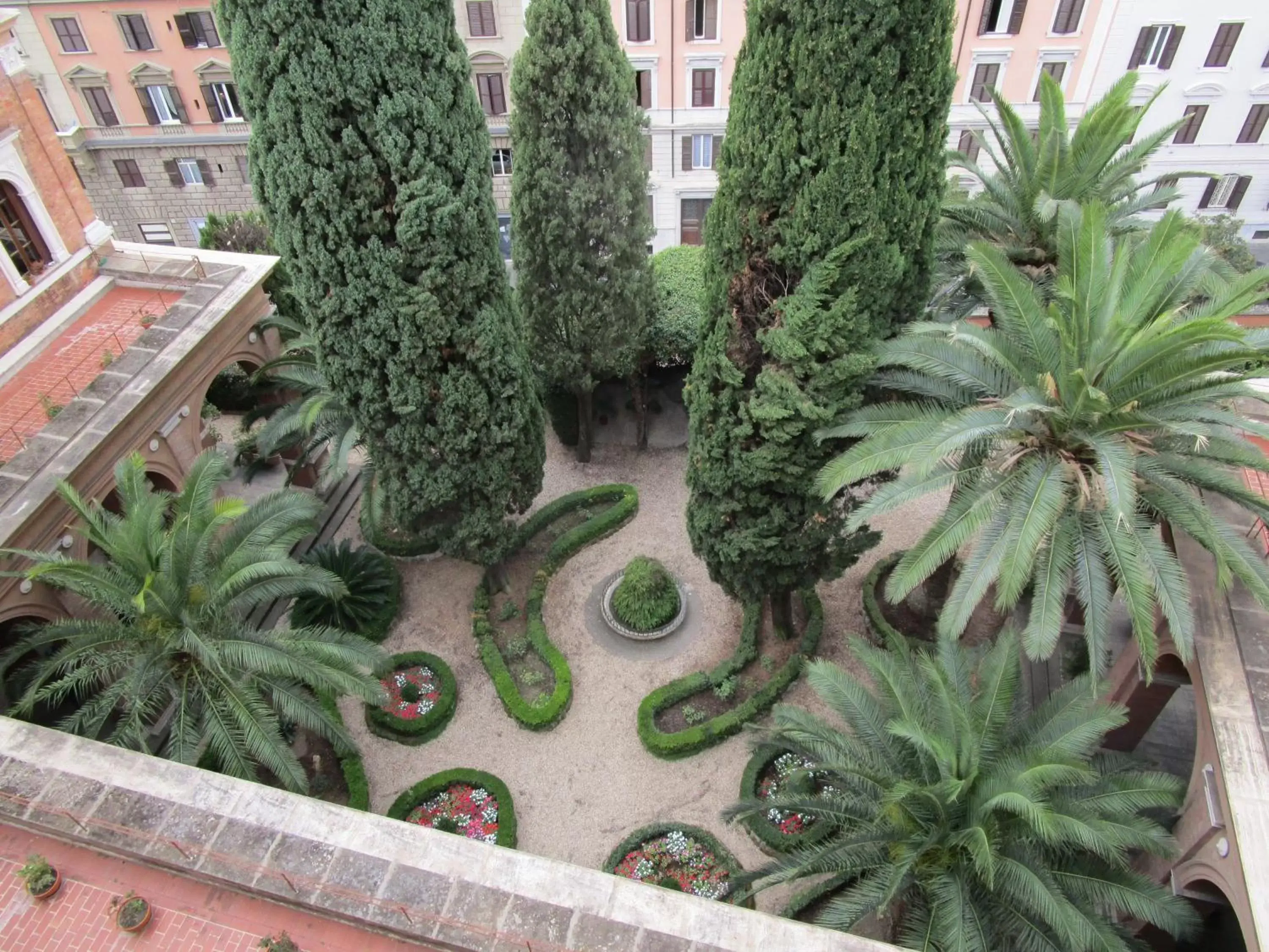 Garden, Pool View in Casa S. Giuseppe di Cluny