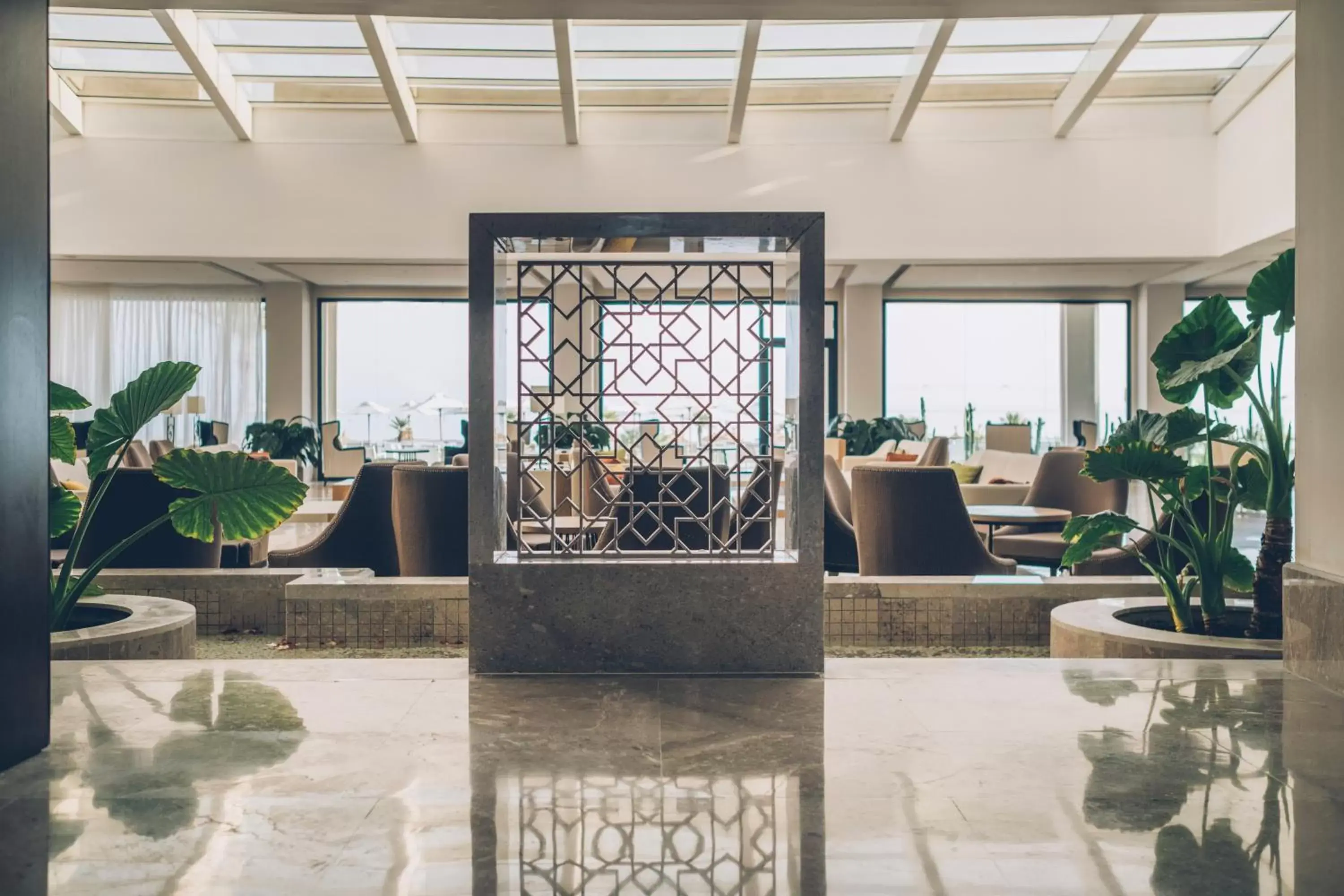 Lobby or reception in Iberostar Selection Kuriat Palace Lobby or reception in Iberostar Selection Kuriat Palace