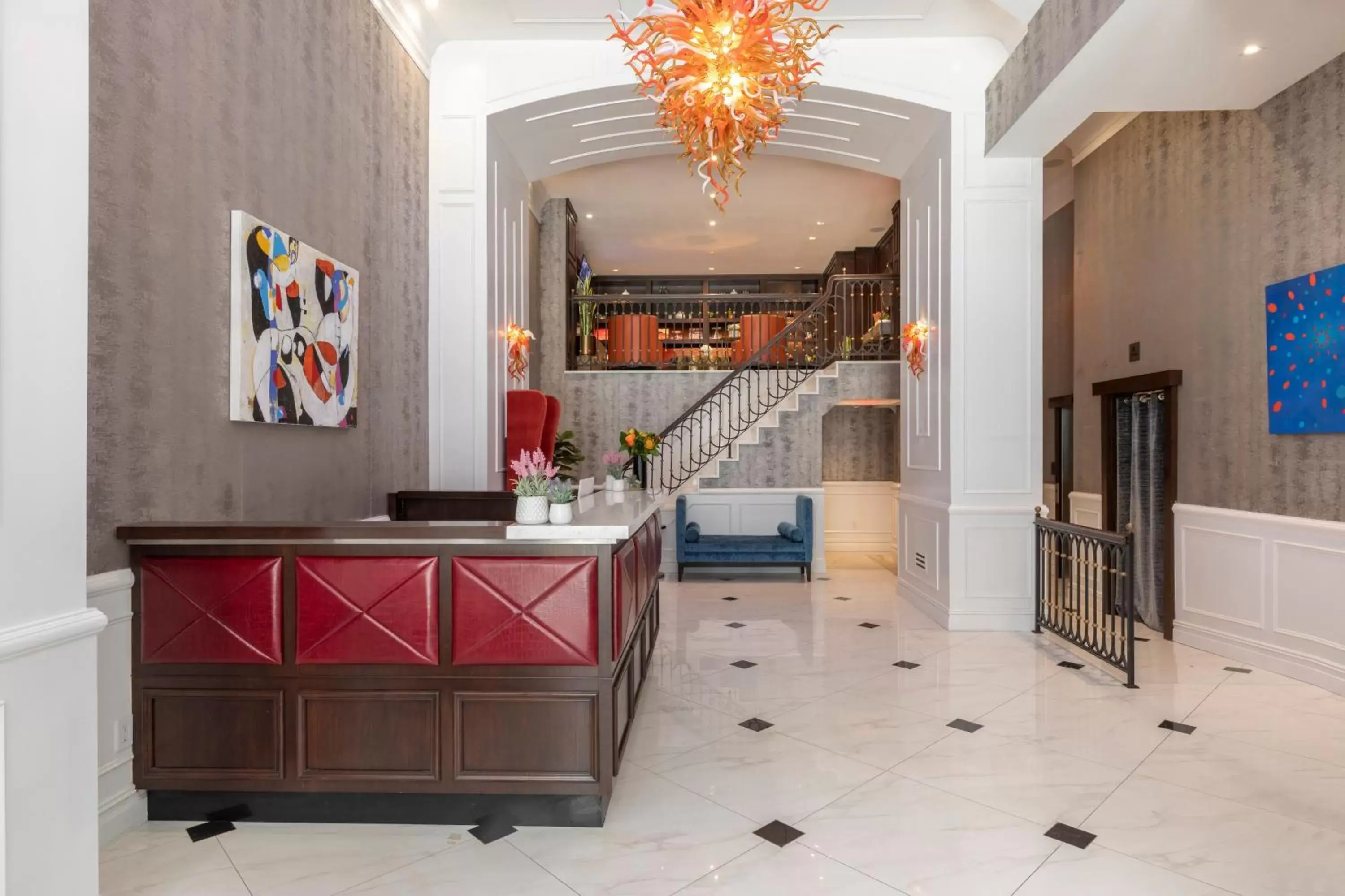 Lobby or reception, Lobby/Reception in Broadway Plaza Hotel