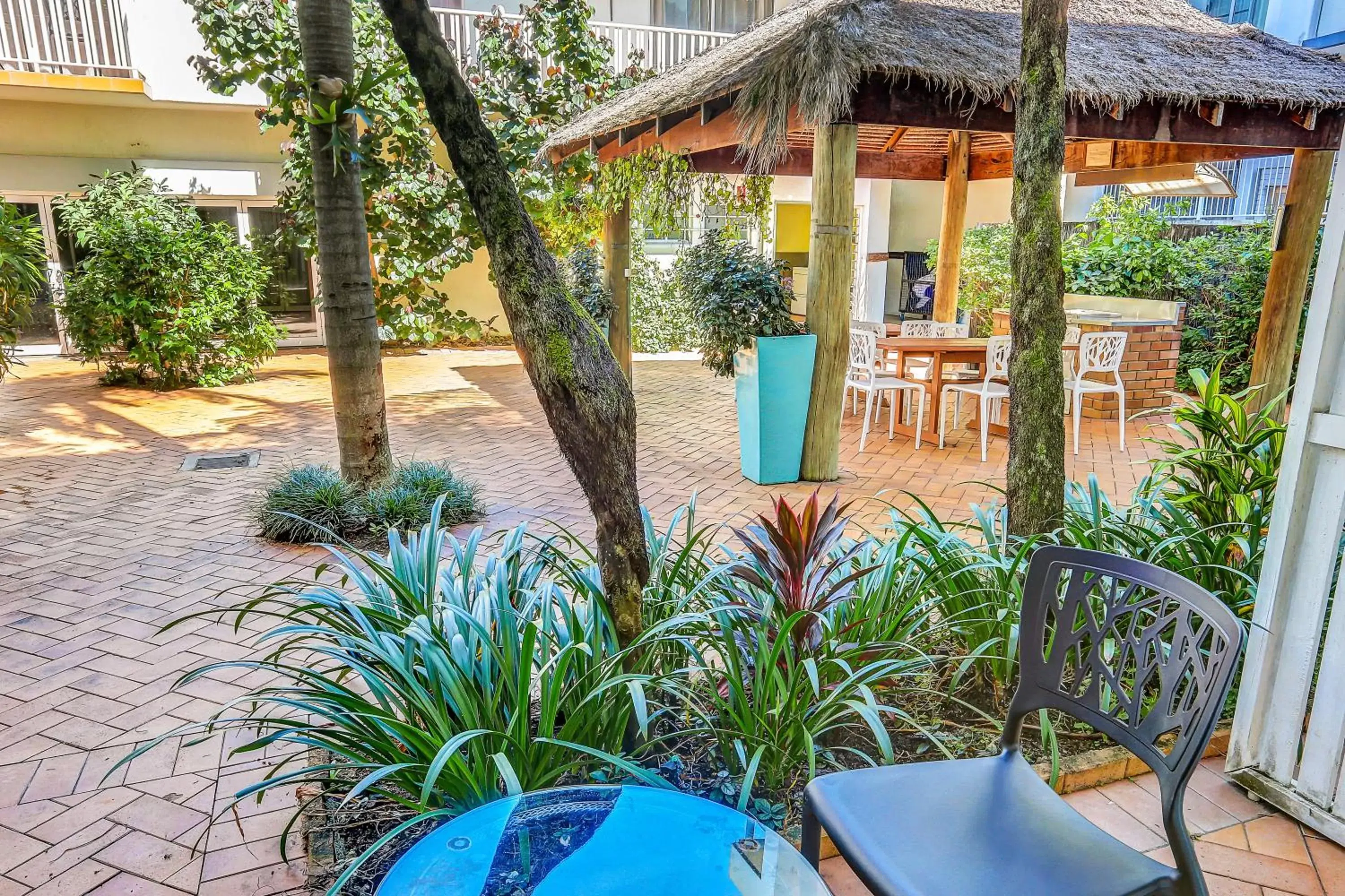 Patio in Coral Tree Inn