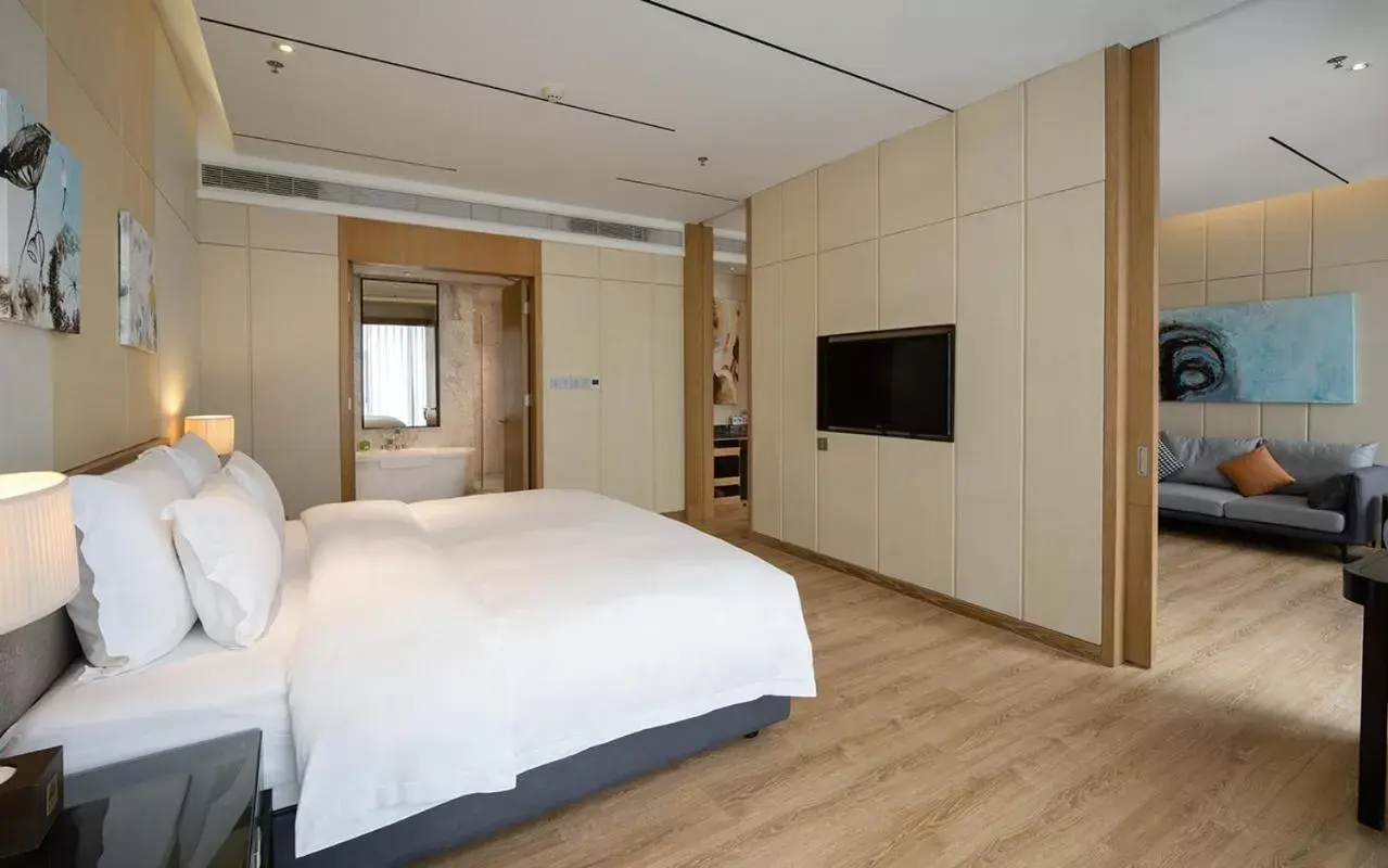 Bed in Zhuhai Palm Spring Hotel Bed in Zhuhai Palm Spring Hotel