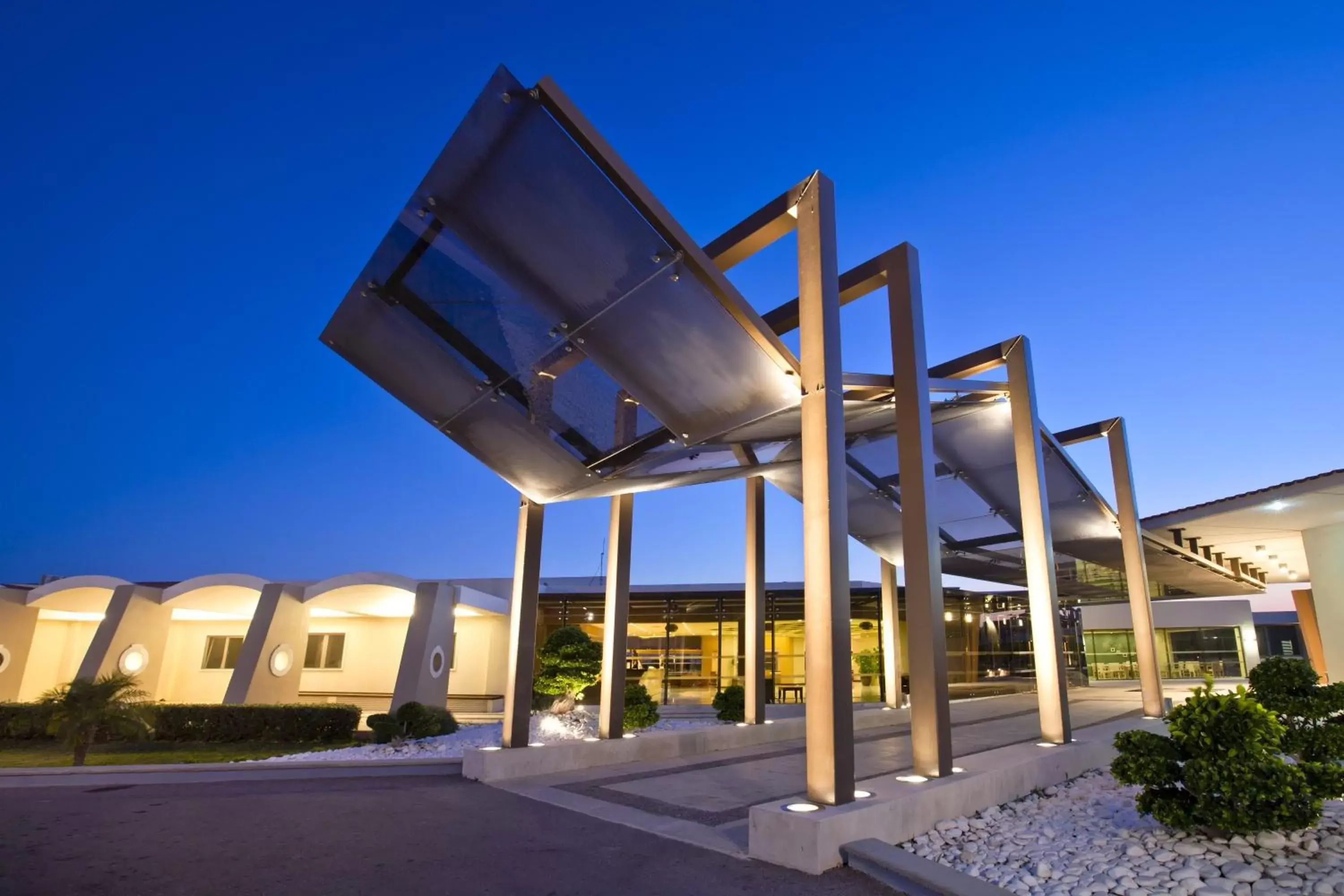 Facade/entrance in Kipriotis Village Resort Facade/entrance in Kipriotis Village Resort