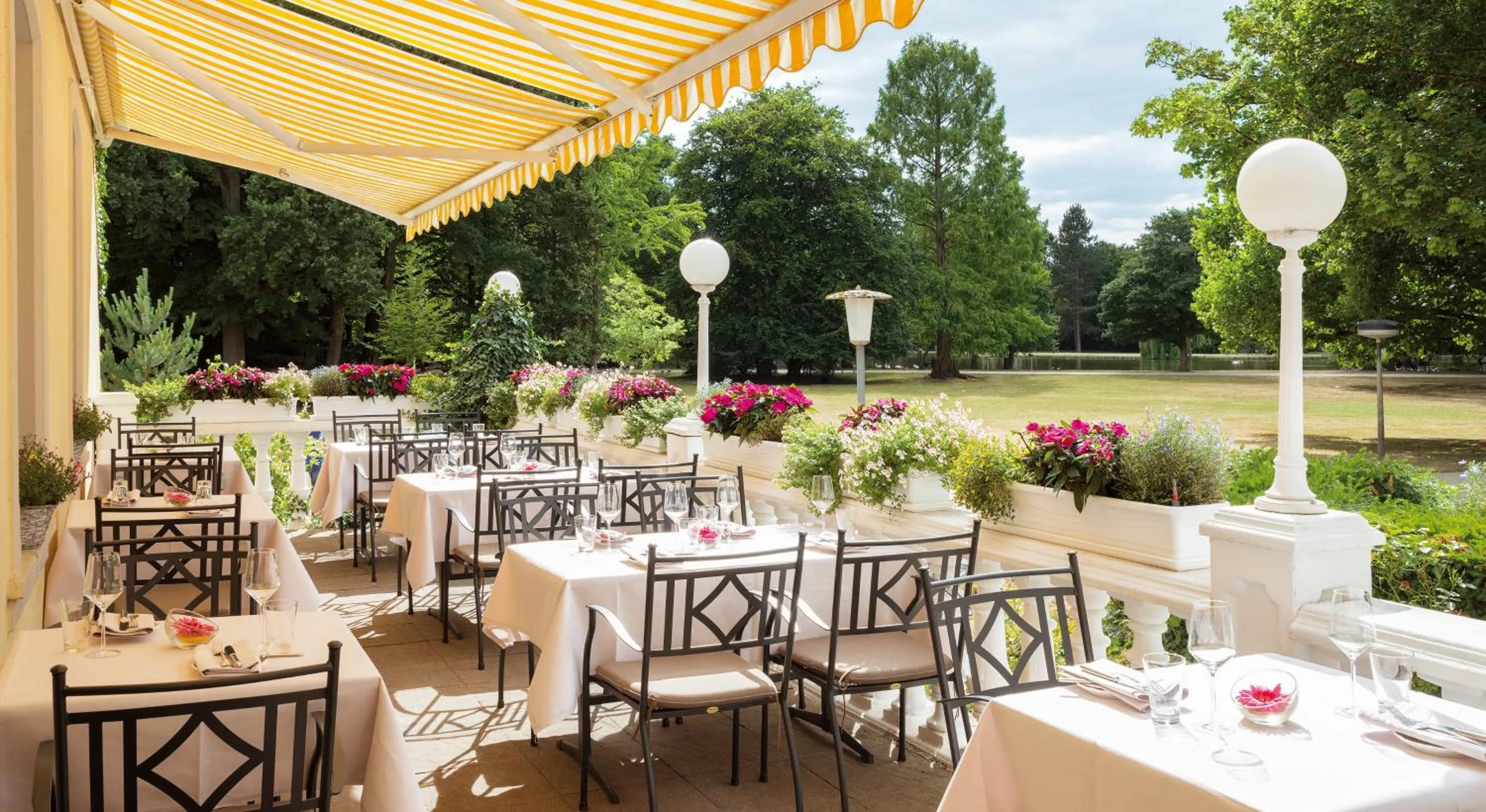 Restaurant/places to eat in Nells Park Hotel