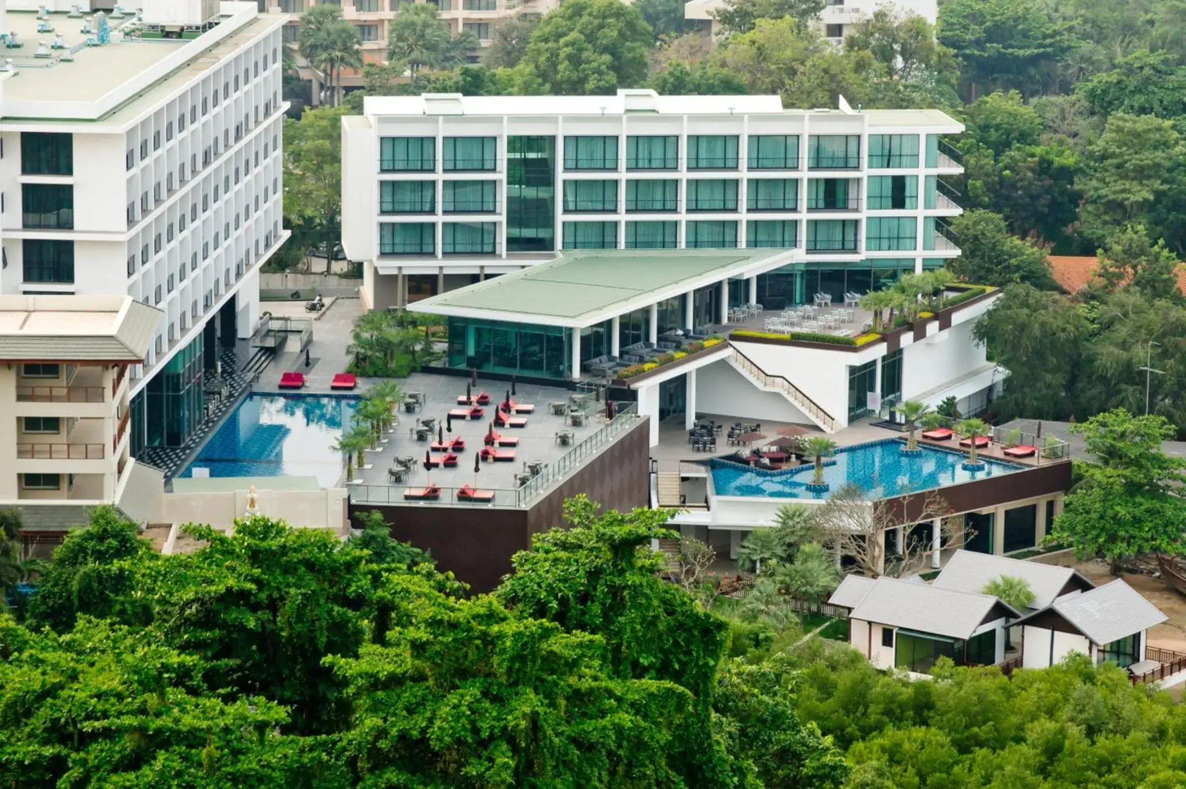 Facade/entrance, Bird's-eye View in Way Hotel Pattaya