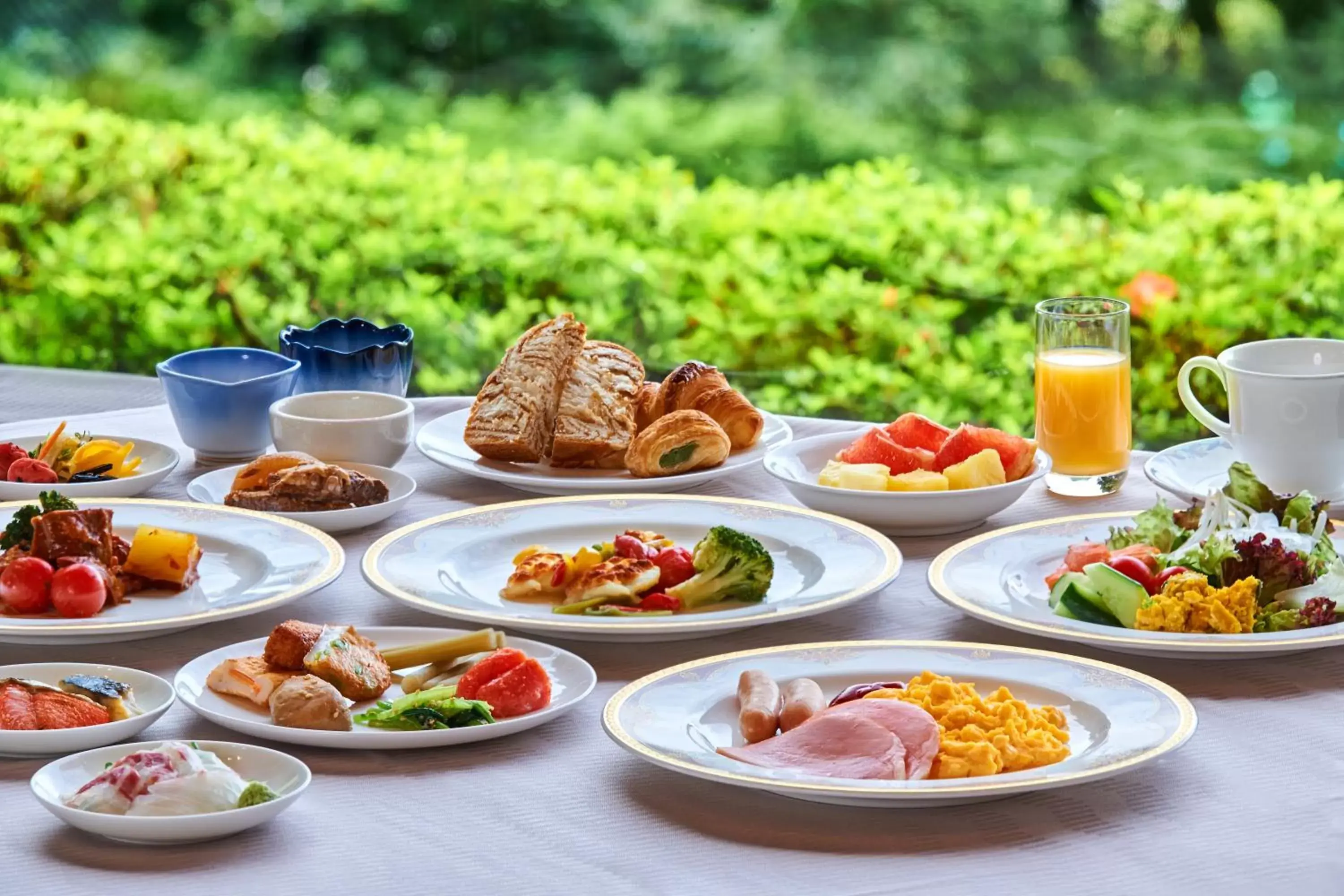 Buffet breakfast in SHIROYAMA HOTEL kagoshima
