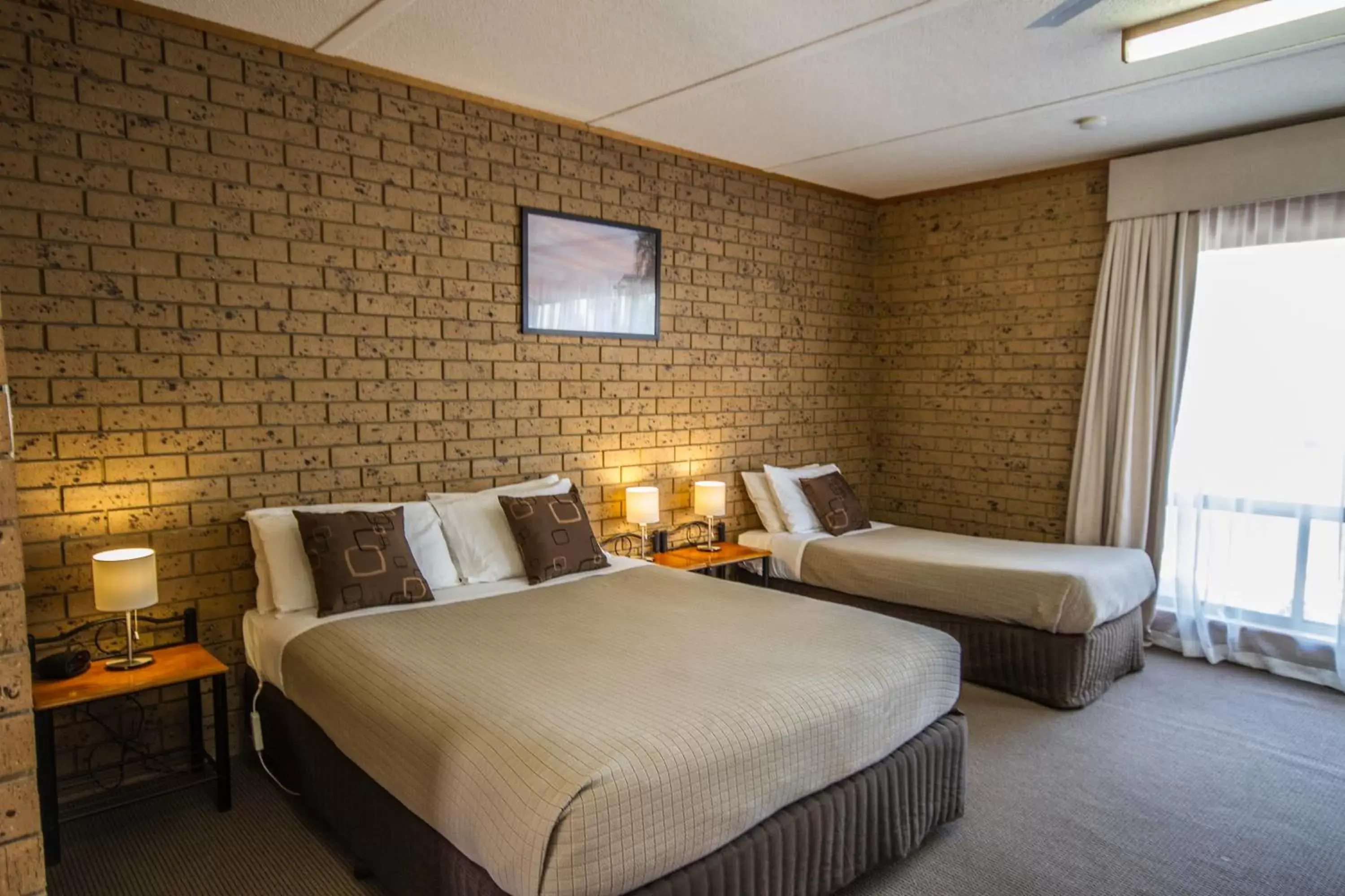 Bedroom, Bed in Mannum Motel