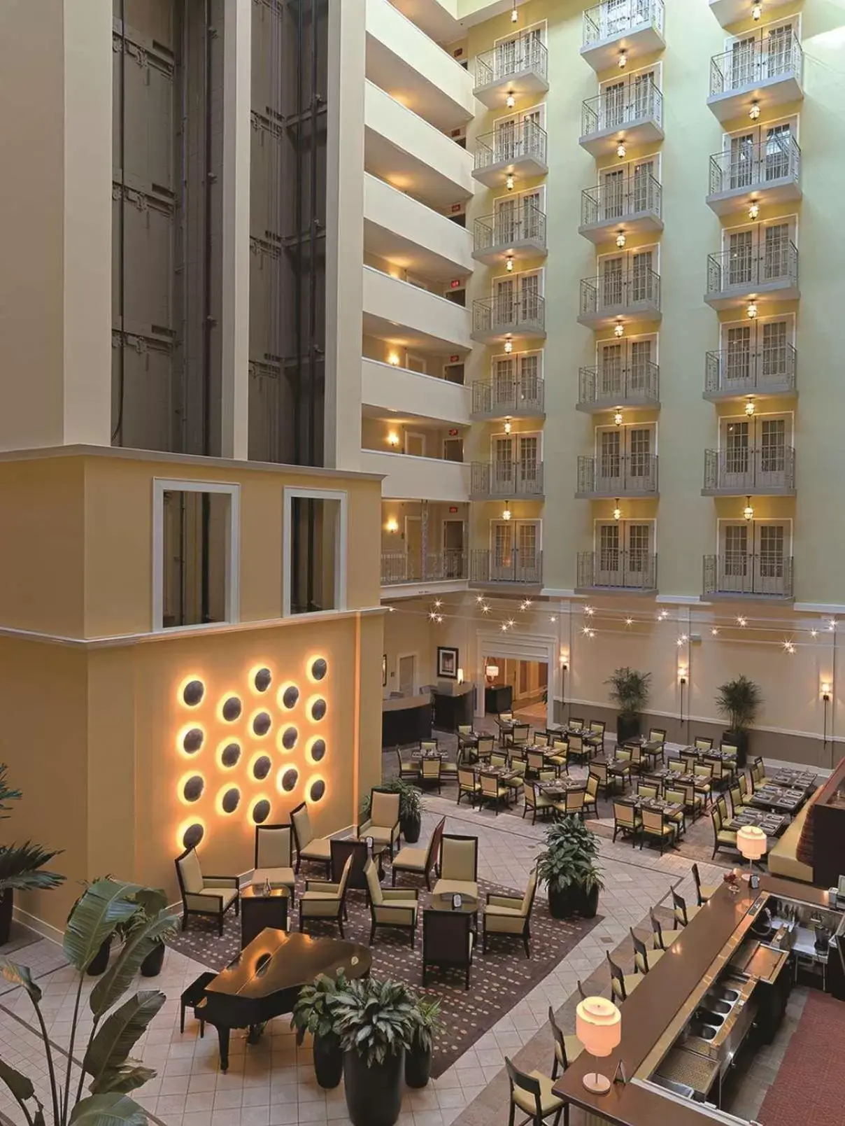 Lobby or reception in Doubletree Suites by Hilton at The Battery Atlanta