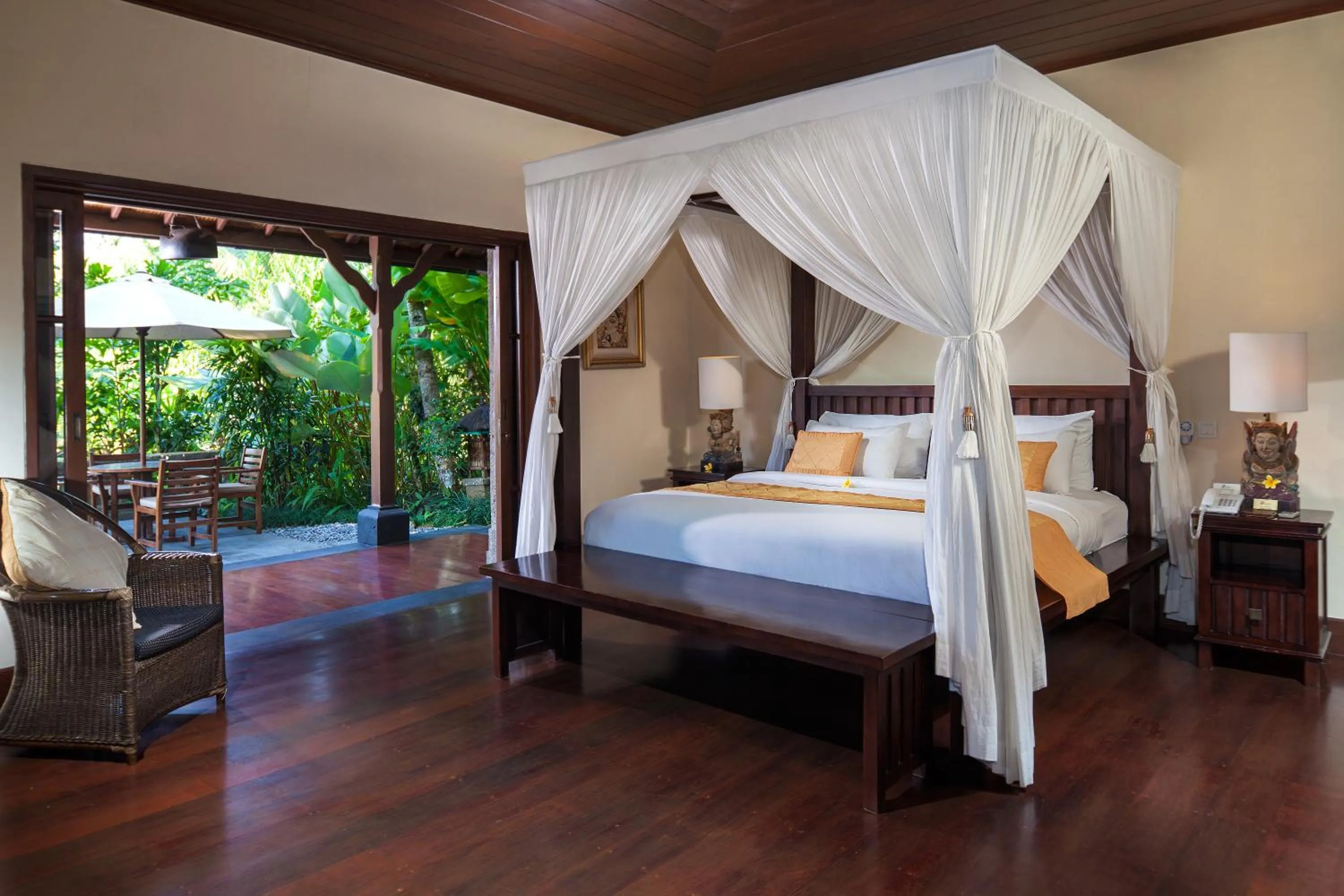 Bedroom, Bed in Bidadari Private Villas & Retreat