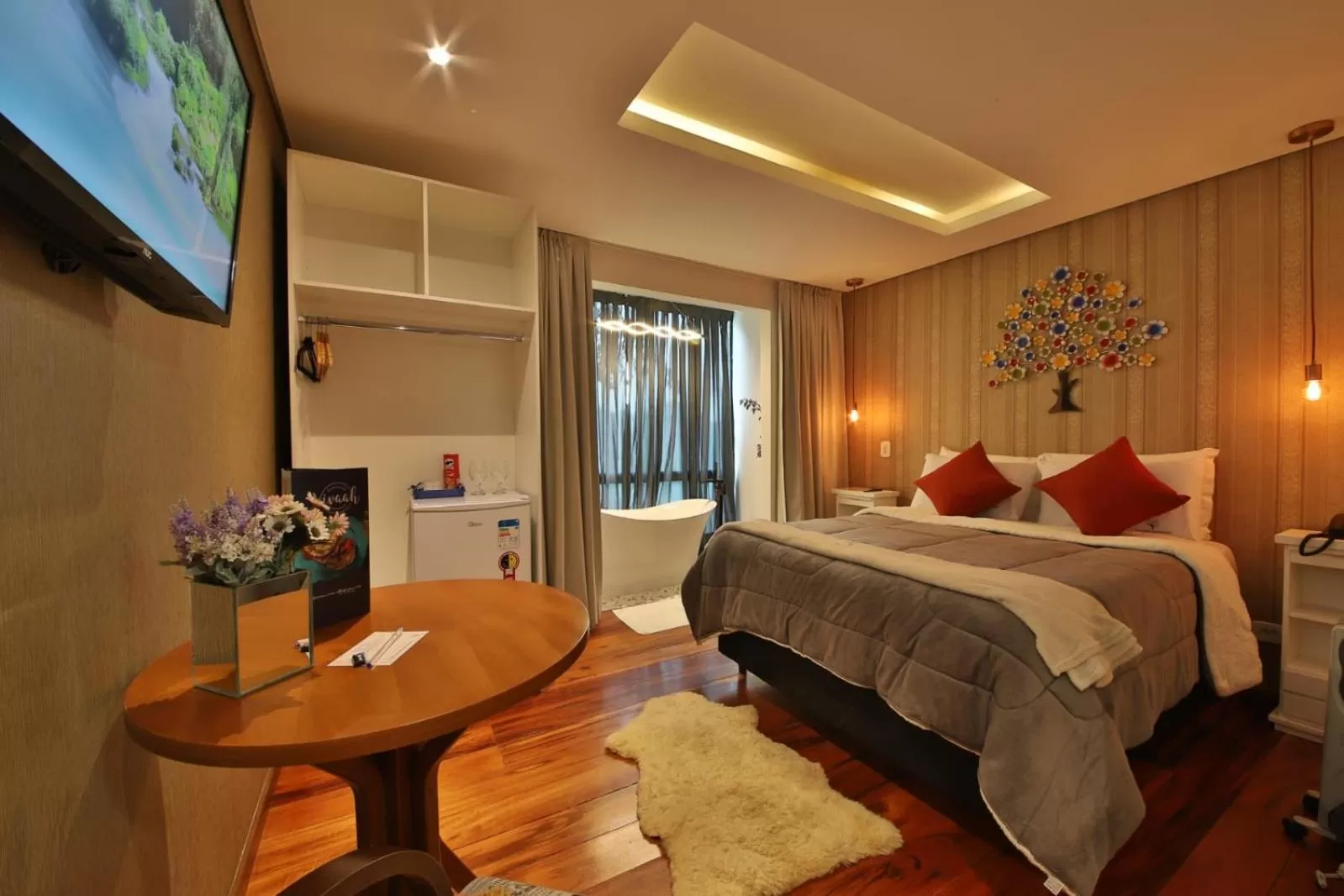 Bed in Caminho das Pedras Pousada de Charme