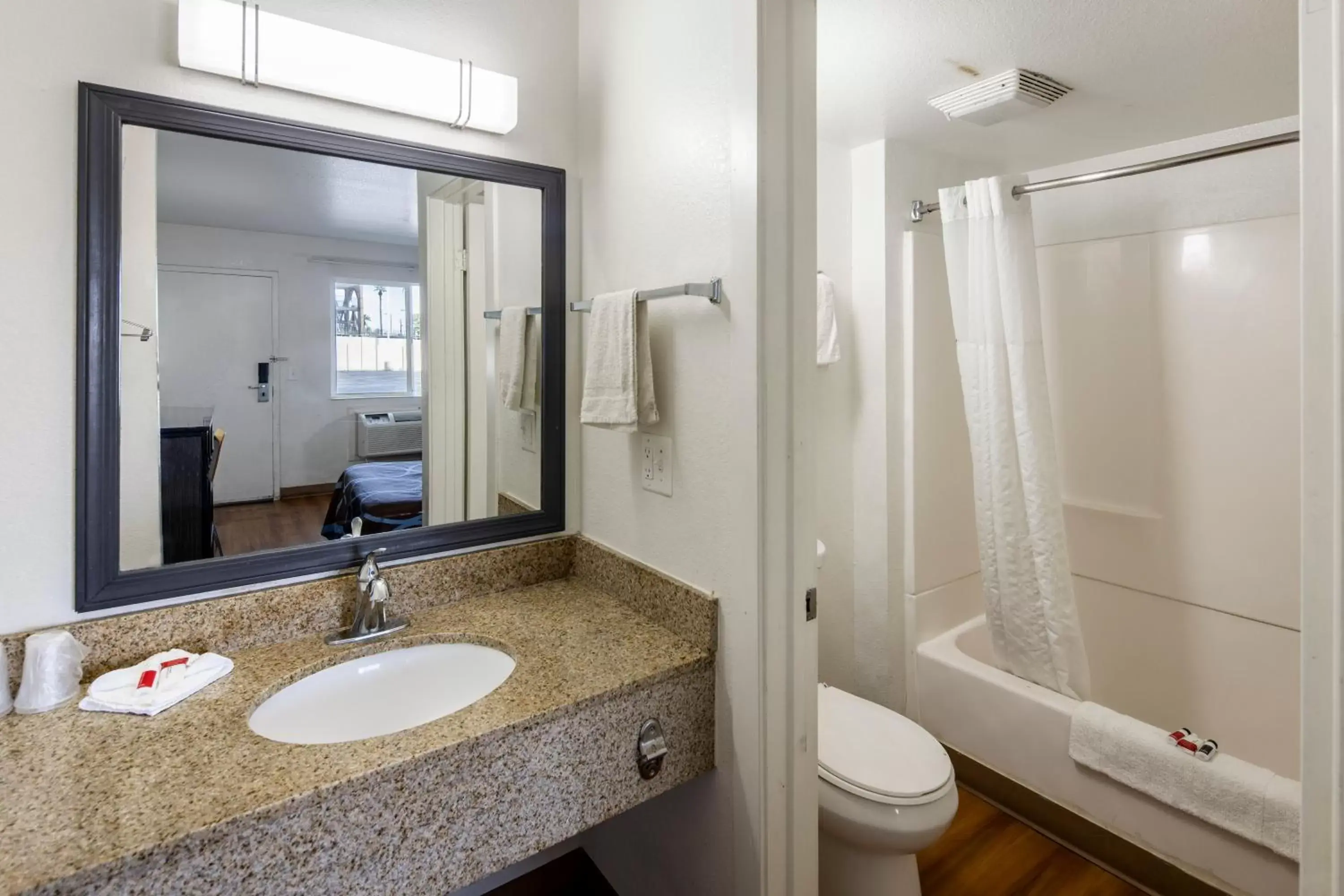 Bathroom in Super 8 by Wyndham Phoenix West