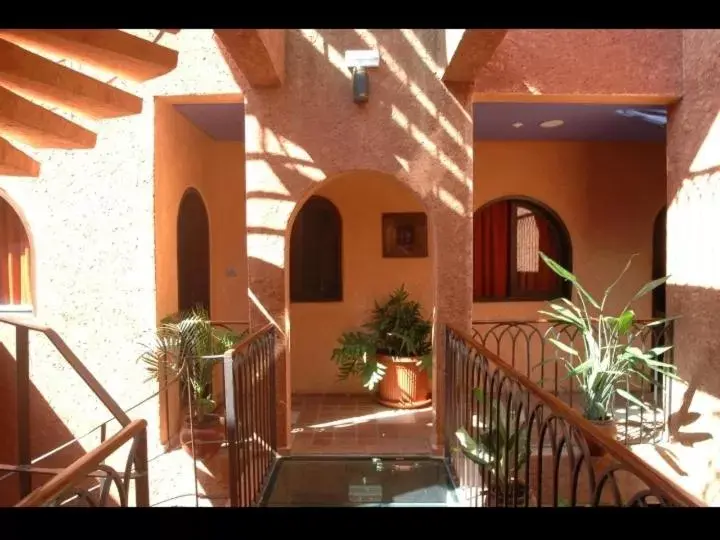 Balcony/Terrace in Hotel Le Djoloff