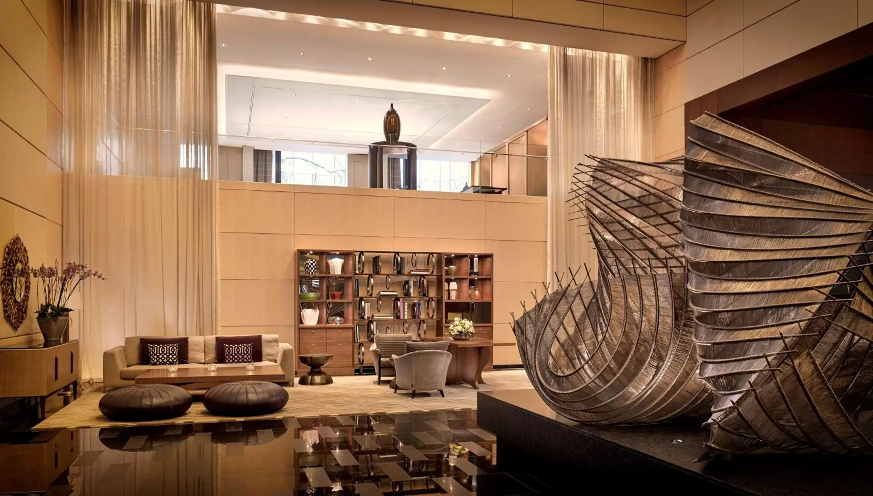 Lobby or reception in Park Hyatt Zurich – City Center Luxury