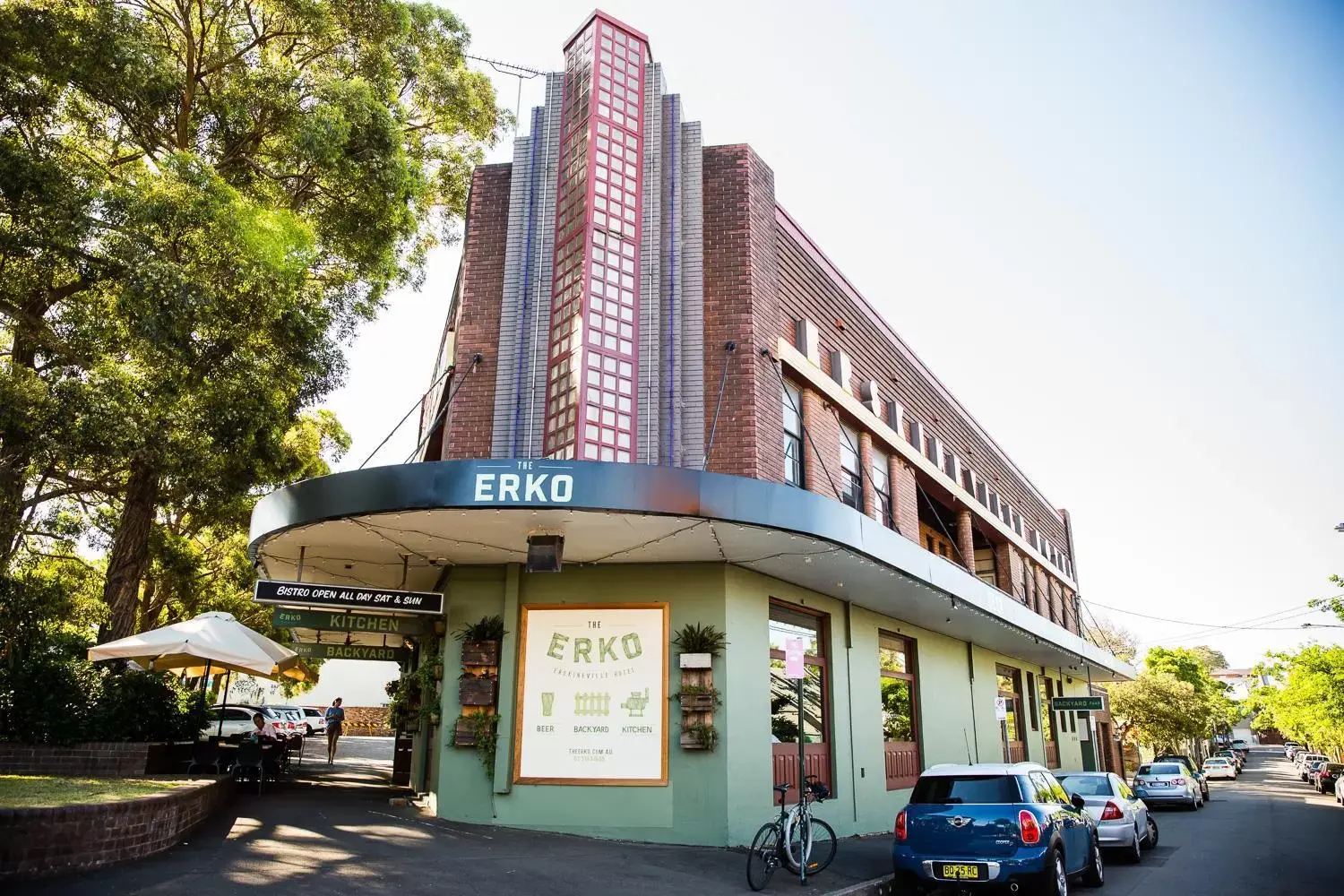 Property Building in The Erko Hotel