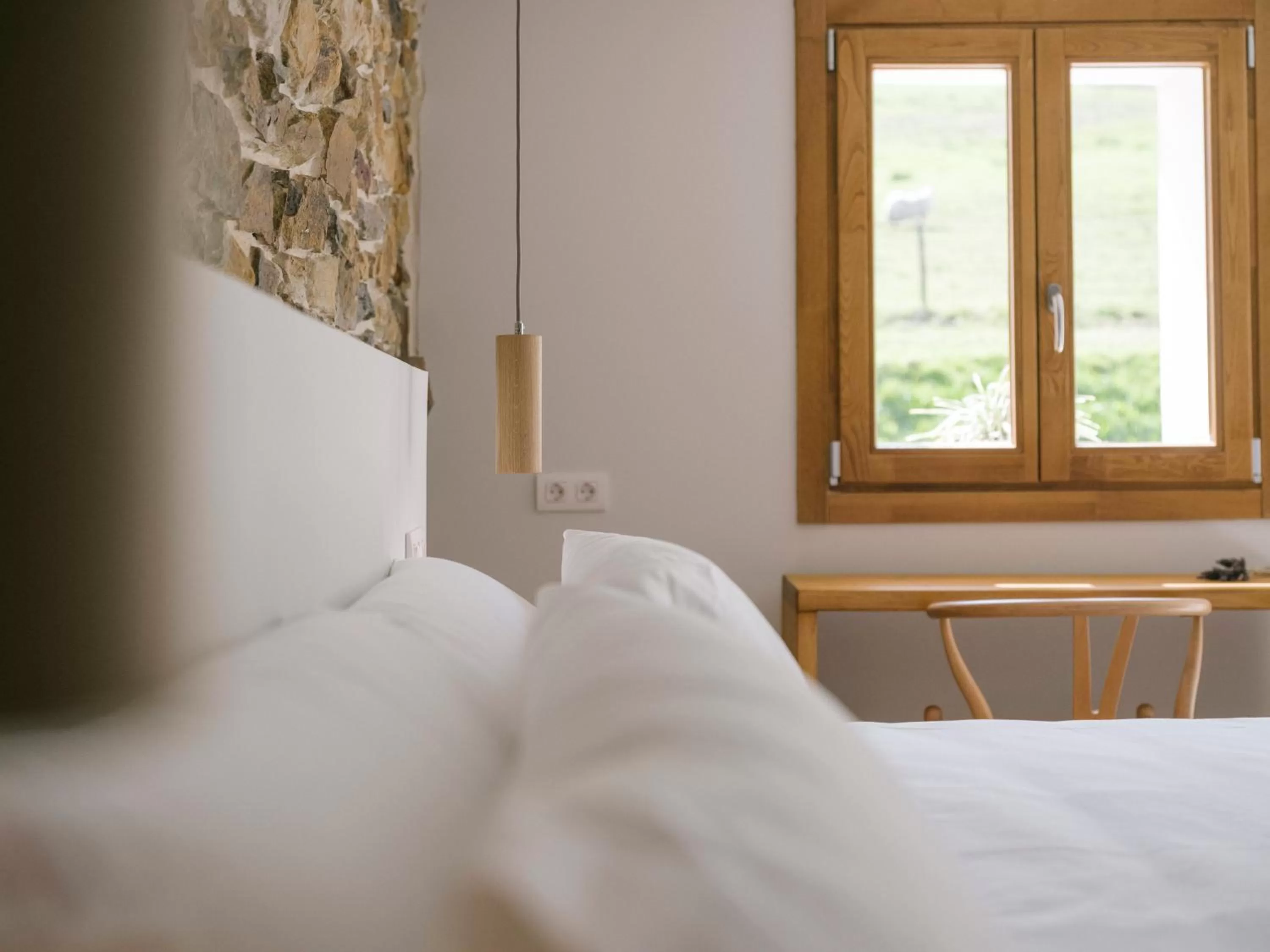 Bedroom, Bed in Hotel Nafarrola - Gastronomy & Wine