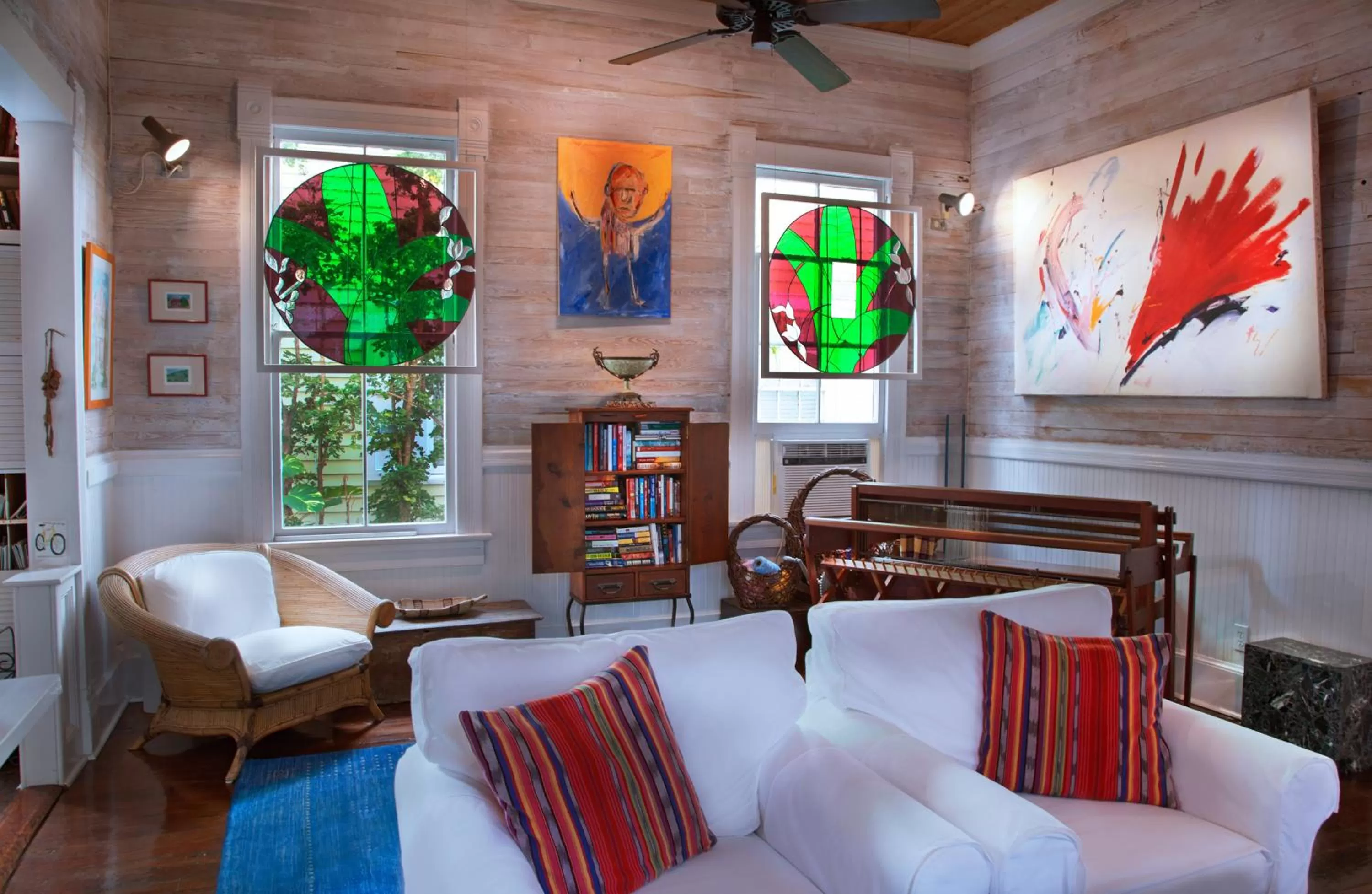 Library in Key West Bed and Breakfast