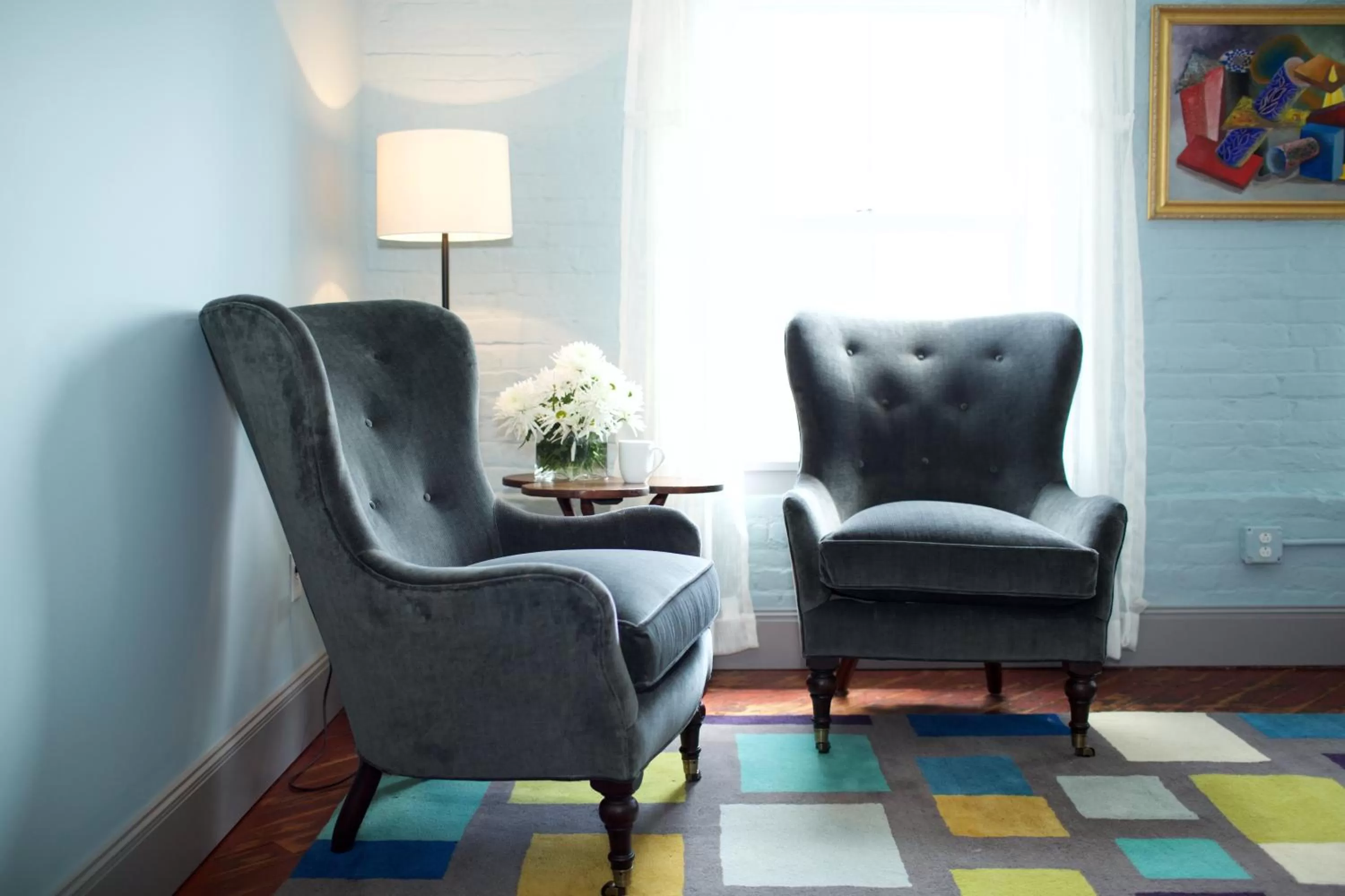 Seating area in Hotel on North