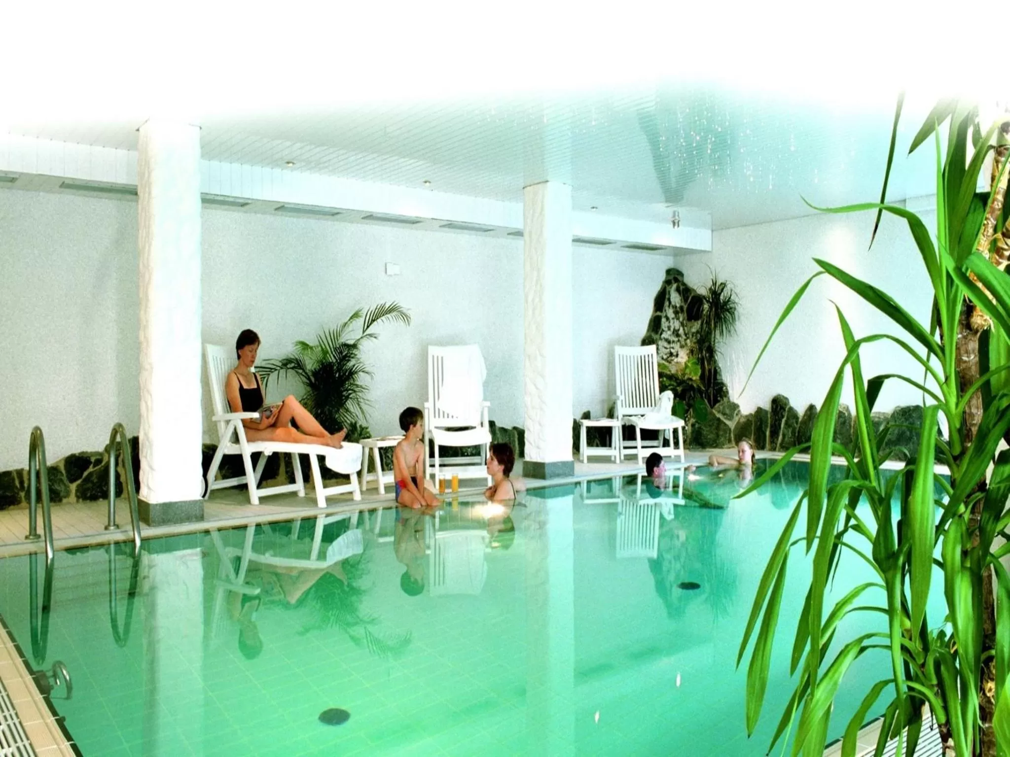 Swimming pool in Heidehotel Hildfeld