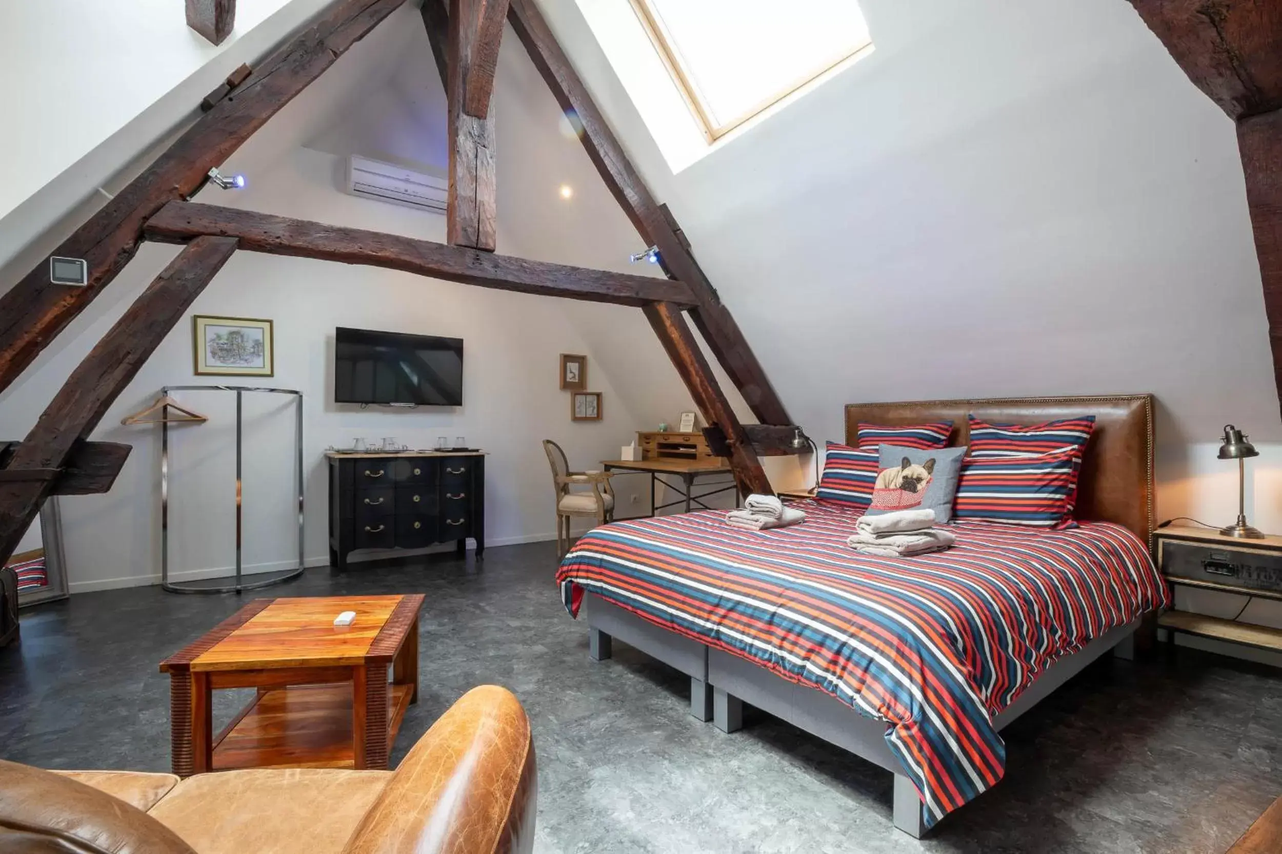 Bedroom, Bed in La Maison de Maurice