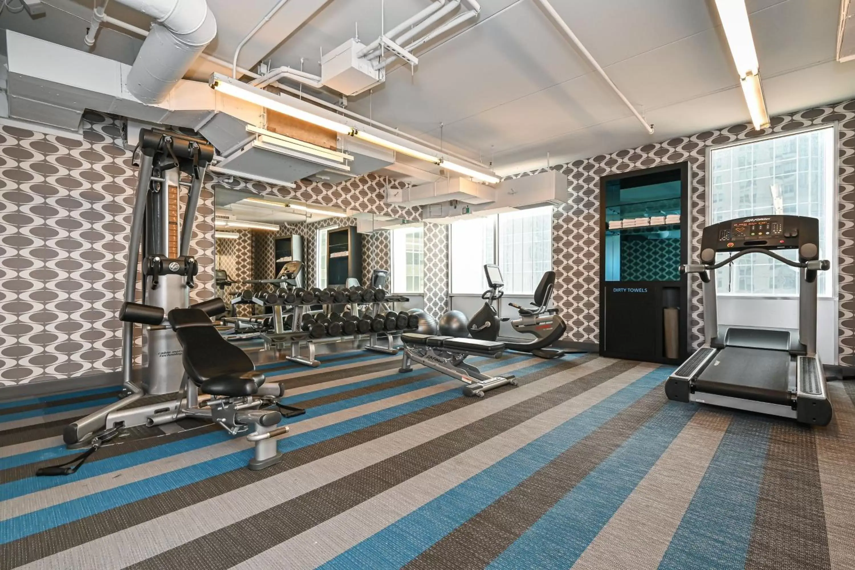 Fitness centre/facilities, Fitness Center/Facilities in Aloft Charlotte City Center