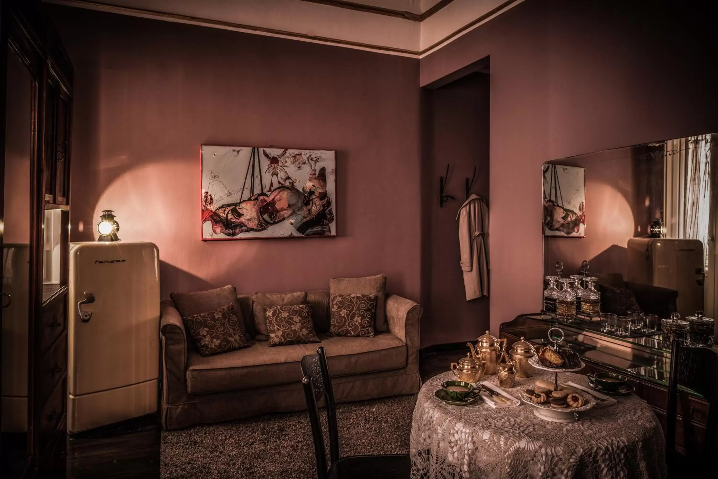 Living room, Seating Area in Miramare Cagliari Hotel Museo